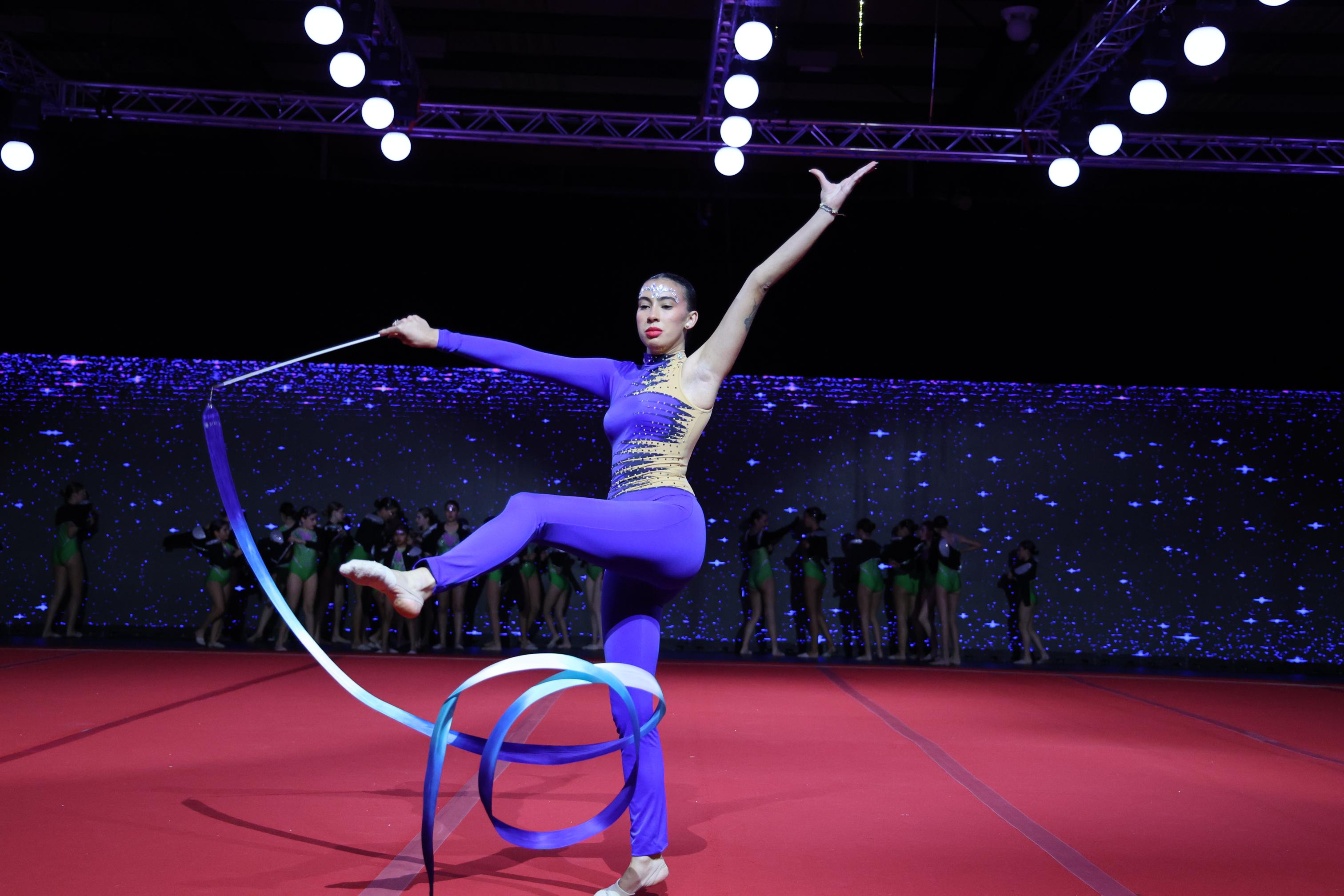 Festival de Gimnasia de Navidad. Foto: La Voz