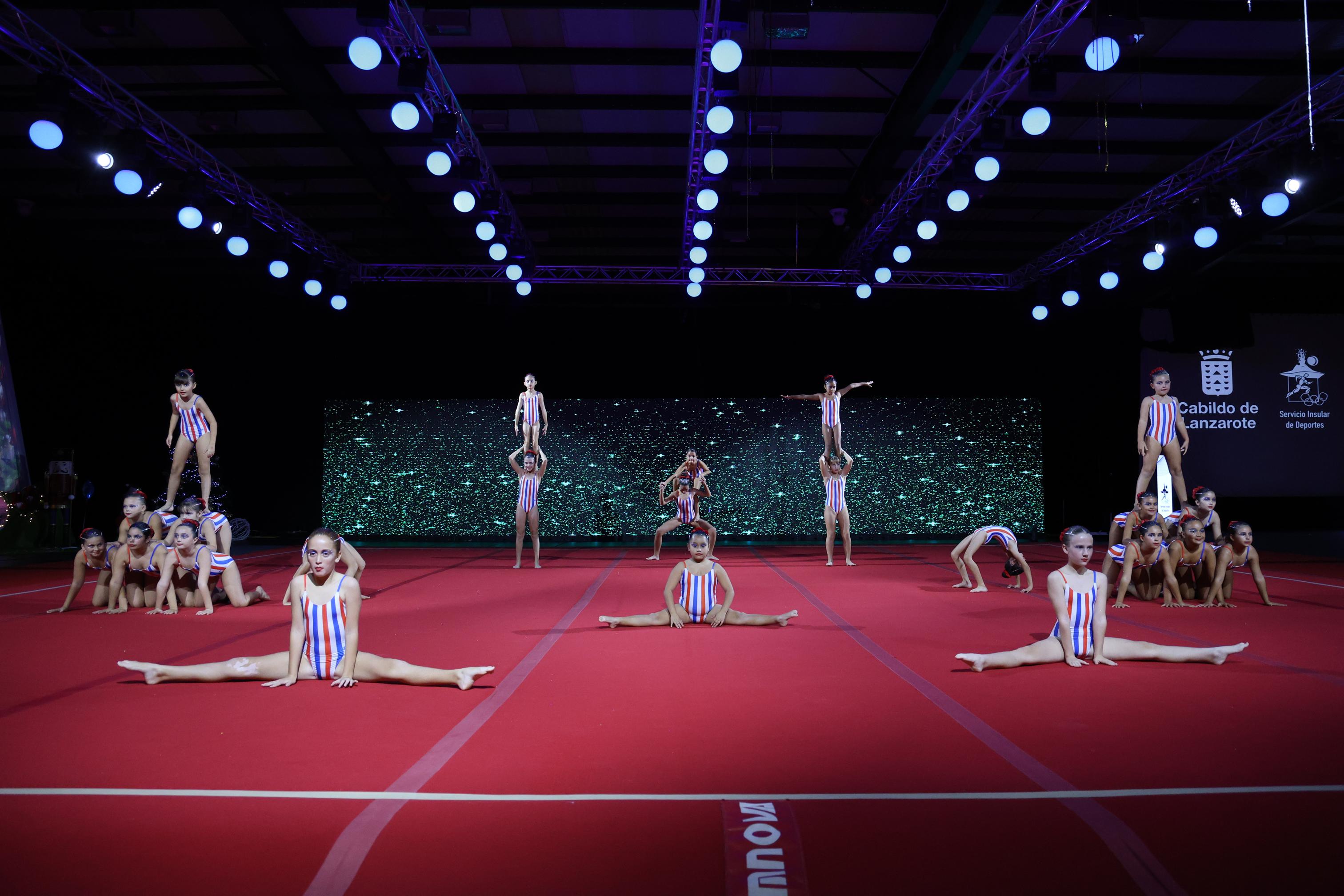 Festival de Gimnasia de Navidad. Foto: La Voz
