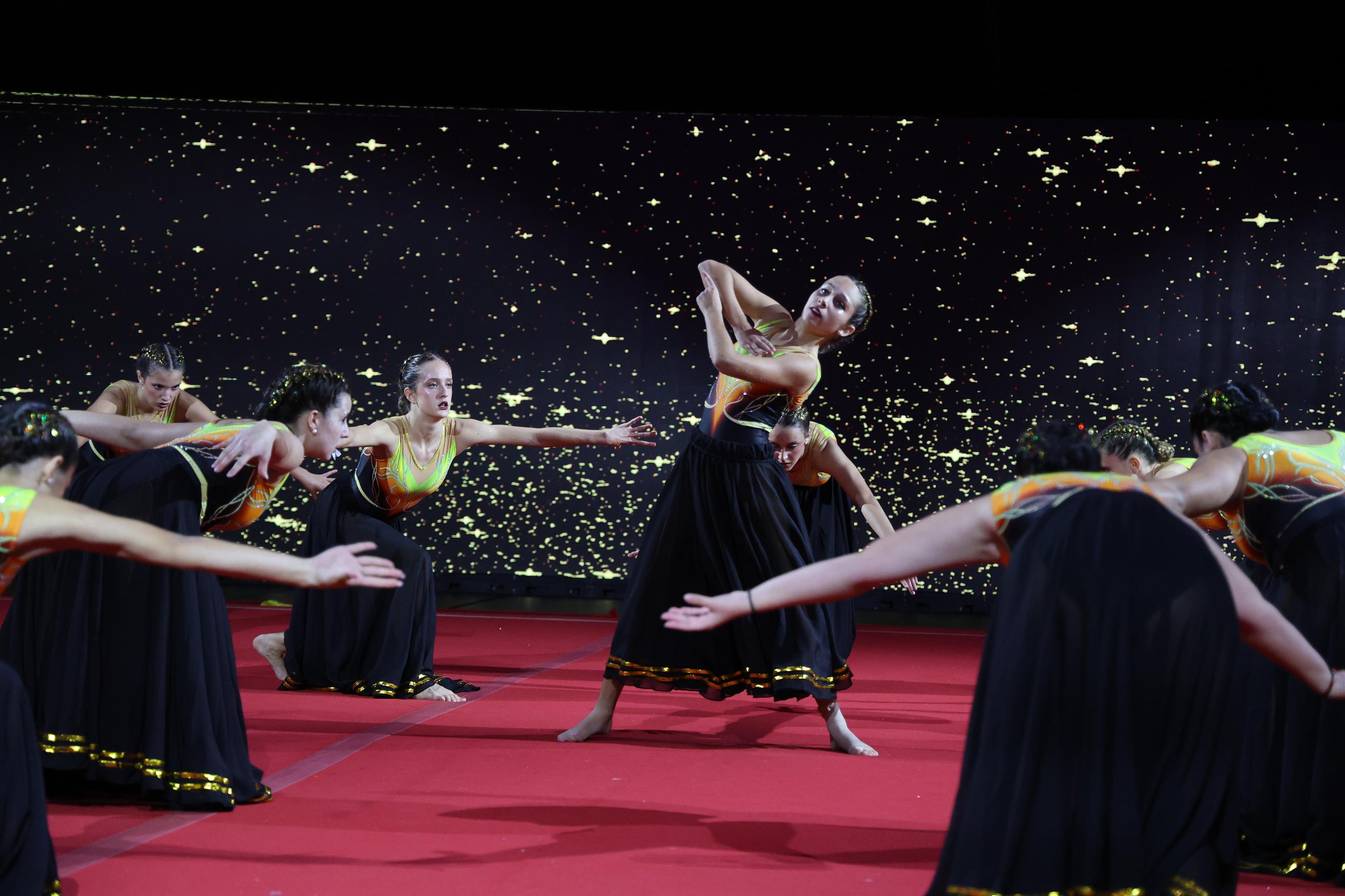 Festival de Gimnasia de Navidad. Foto: La Voz