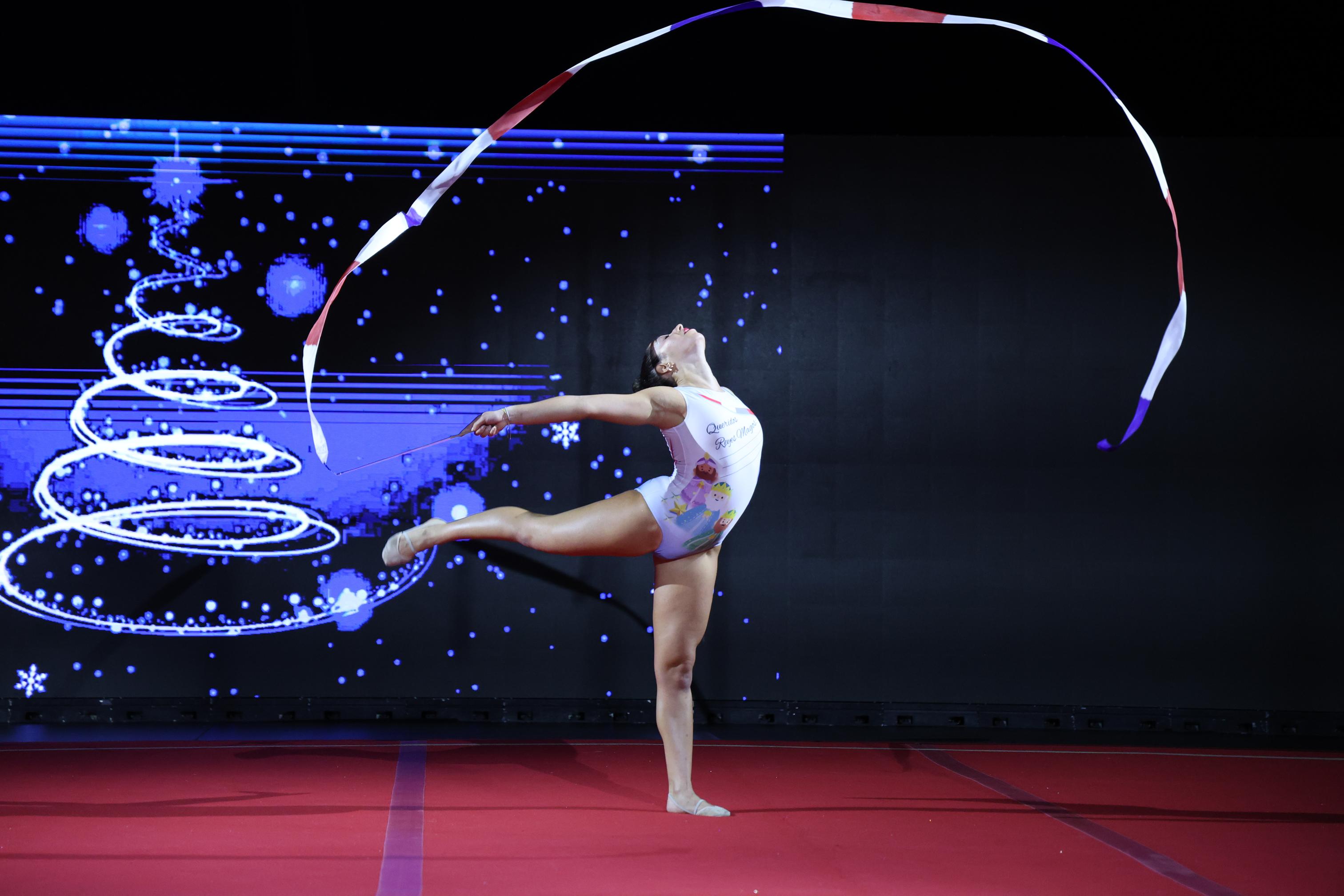 Festival de Gimnasia de Navidad. Foto: La Voz