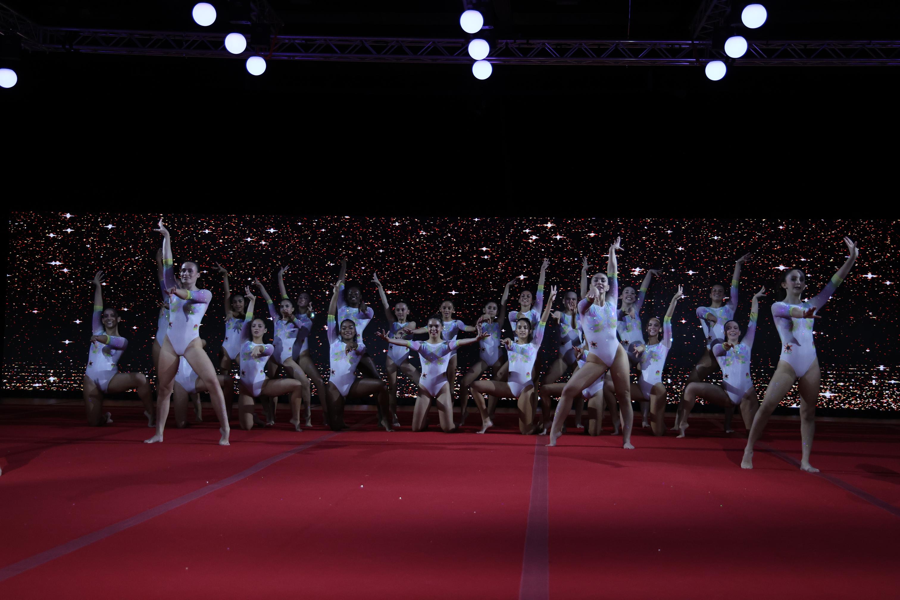 Festival de Gimnasia de Navidad. Foto: La Voz