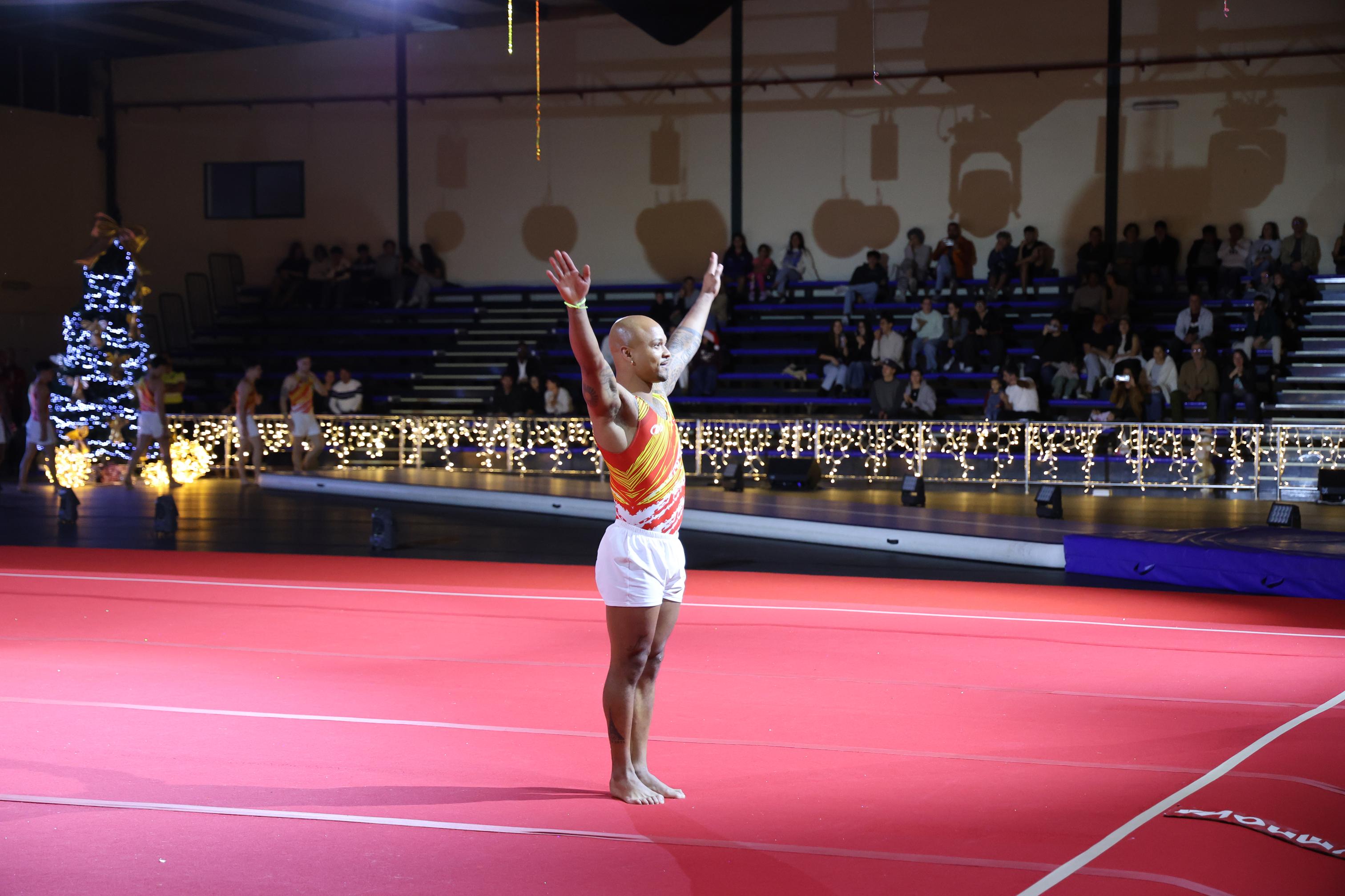 Festival de Gimnasia de Navidad. Foto: La Voz