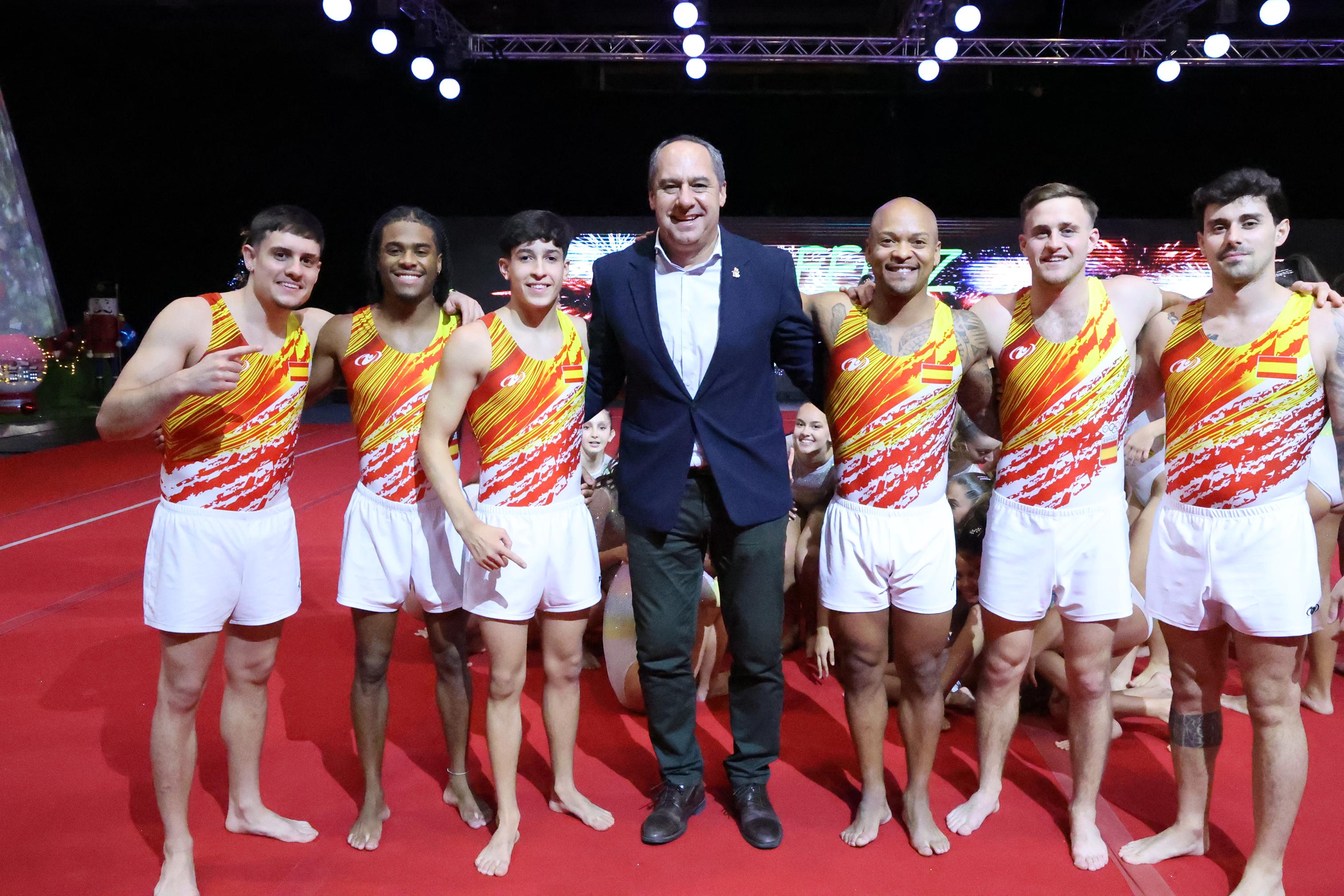 Festival de Gimnasia de Navidad. Foto: La Voz