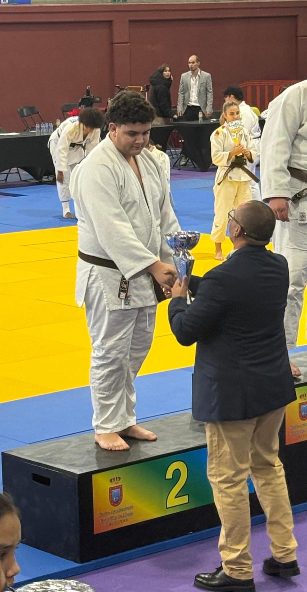 Asier Morales Cubas, subcampeón de la Copa de España de judo en Tenerife