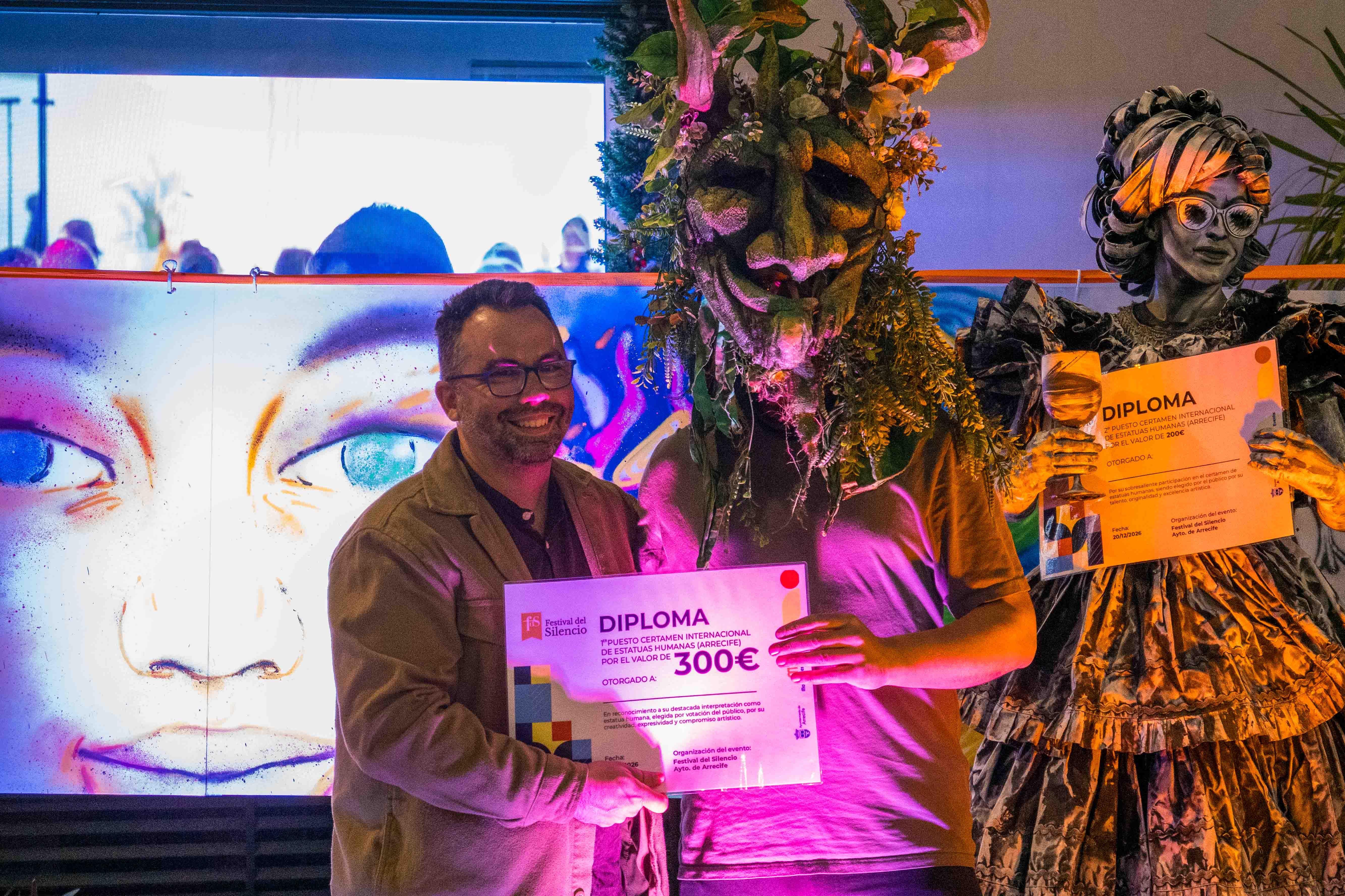 Ganadores del I Festival del Silencio de Arrecife