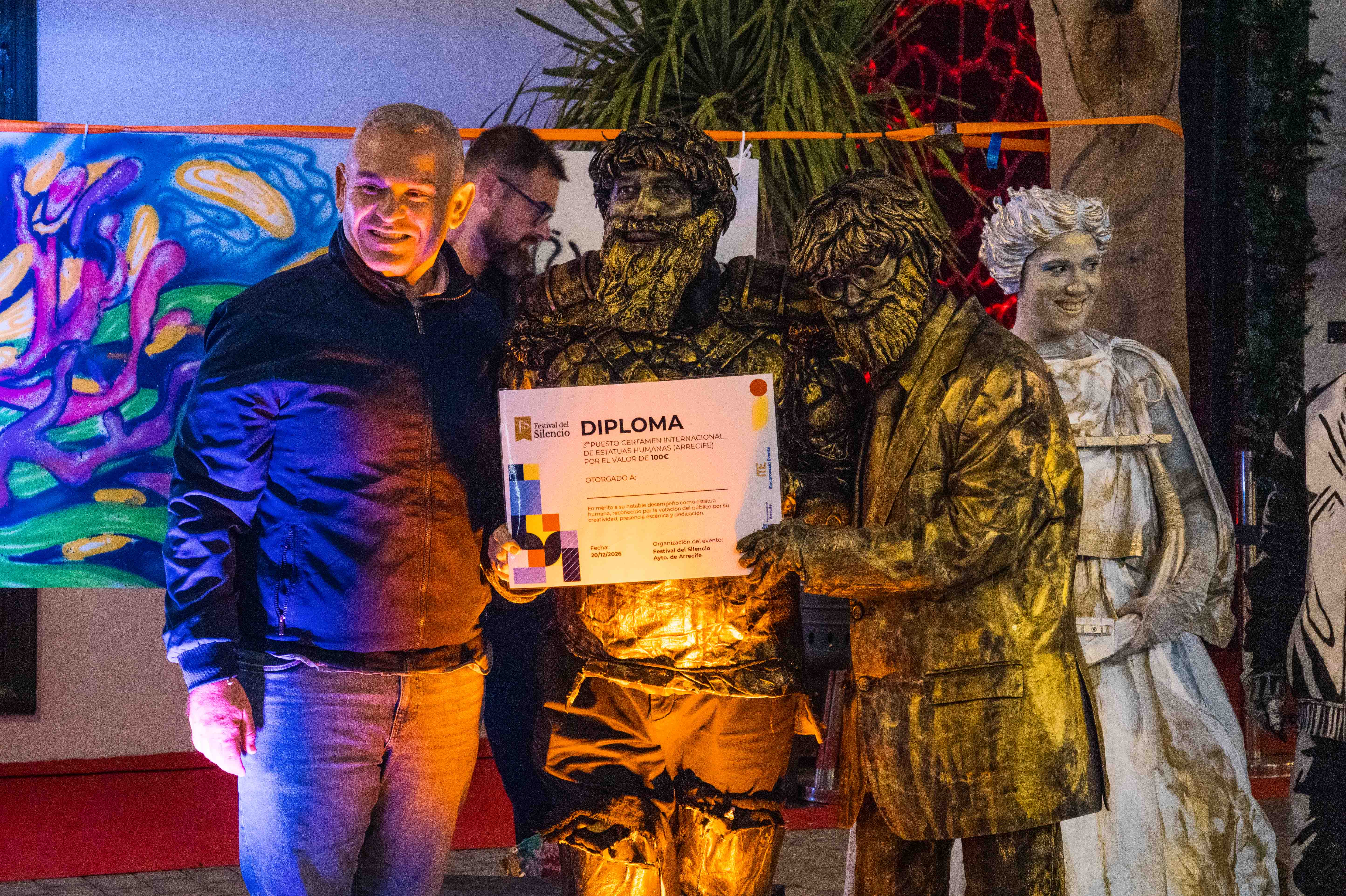 Ganadores del I Festival del Silencio de Arrecife