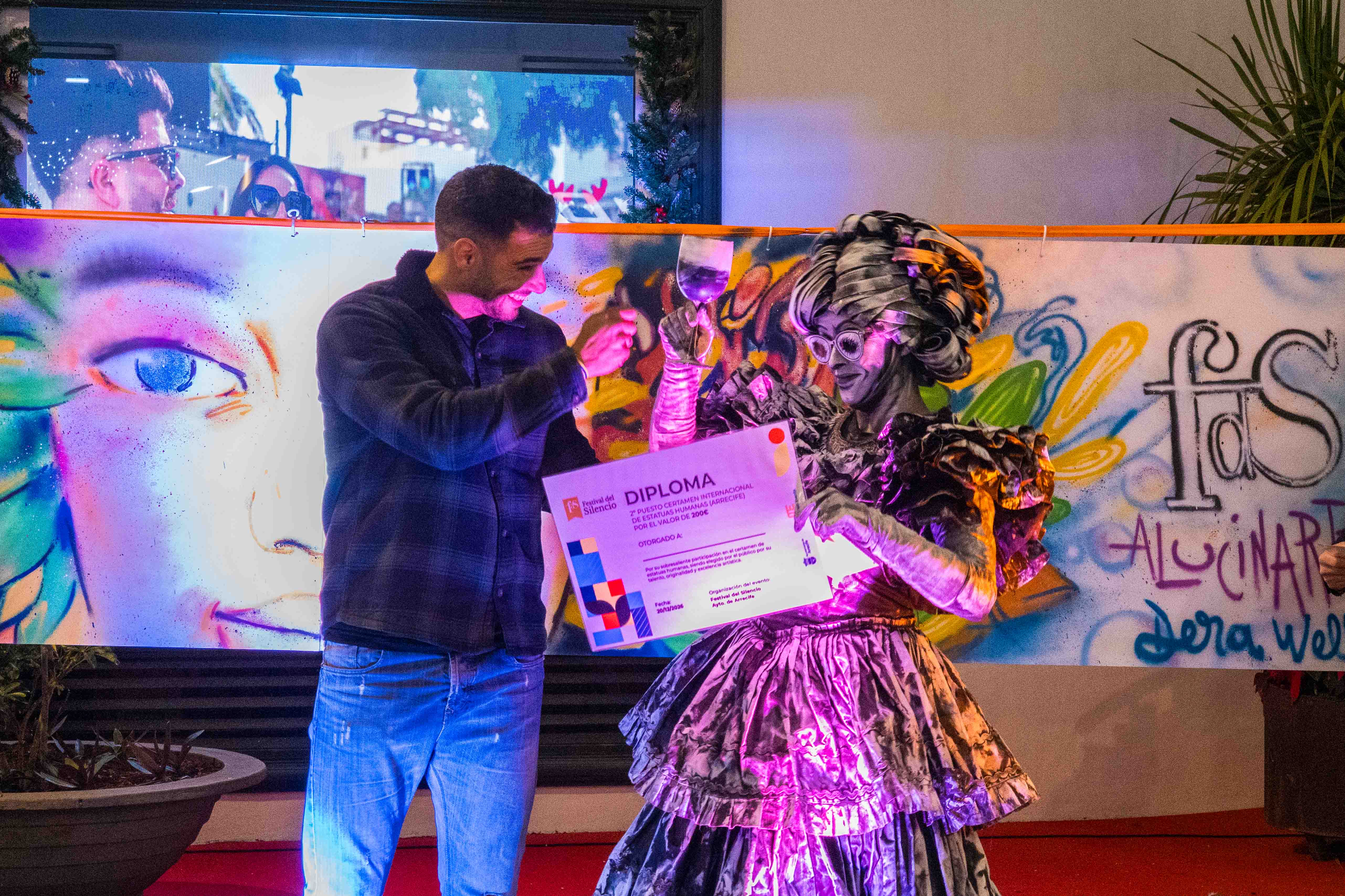 Ganadores del I Festival del Silencio de Arrecife