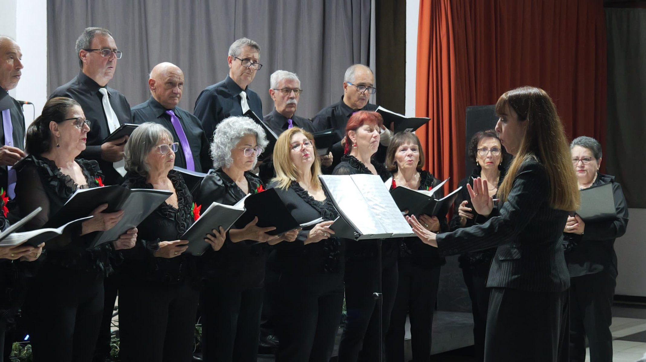 Concierto de Navidad en la Sociedad Democracia de Arrecife.