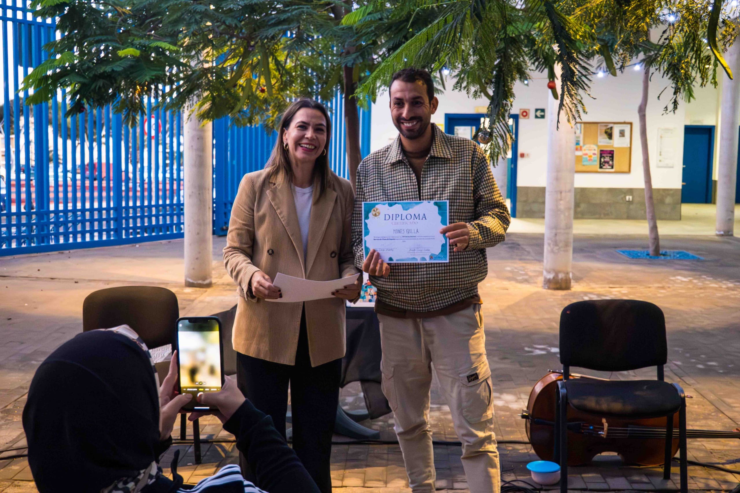 Entrega diplomas curso 'Español para Extranjeros'