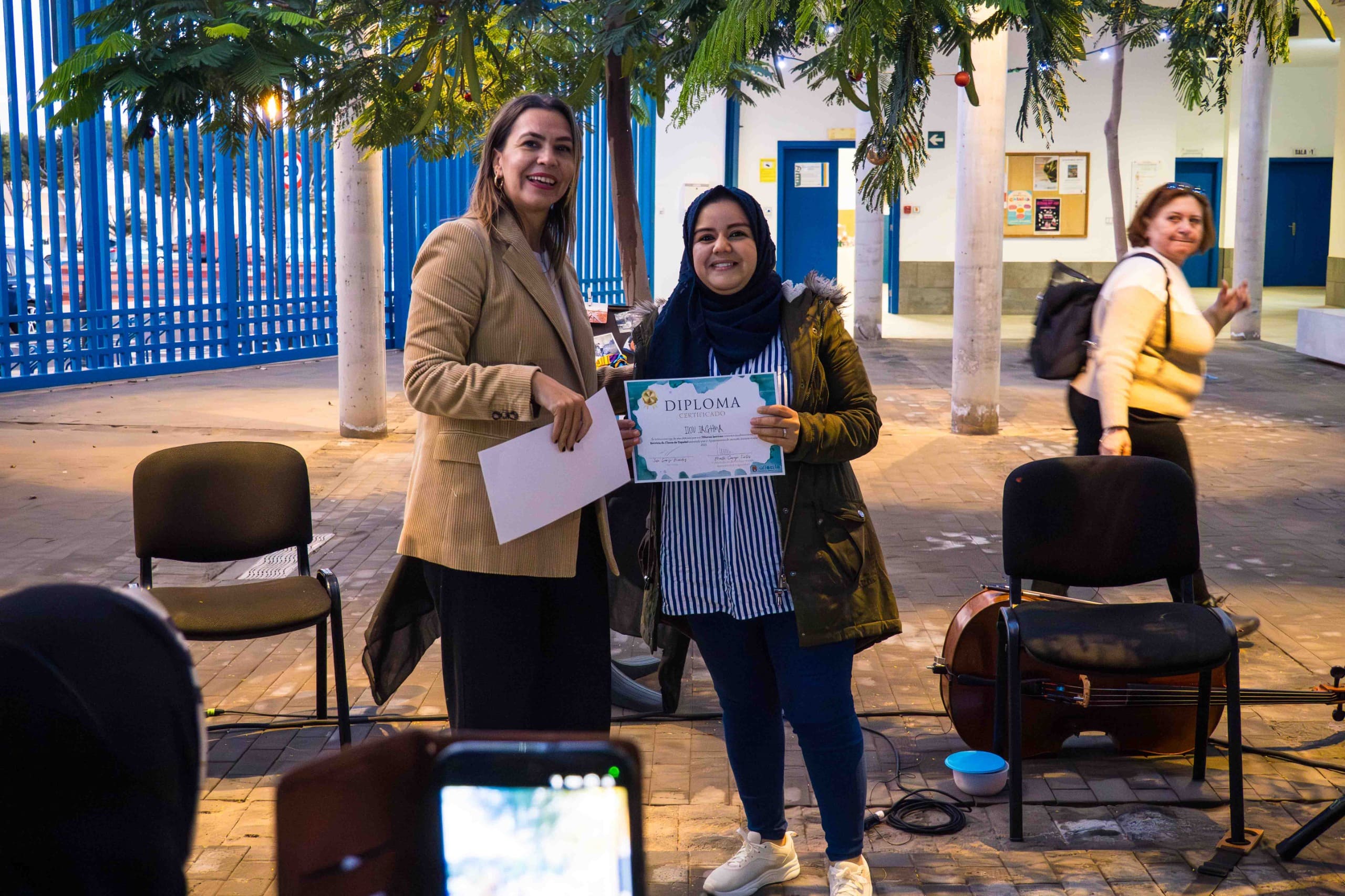 Entrega diplomas curso 'Español para Extranjeros'
