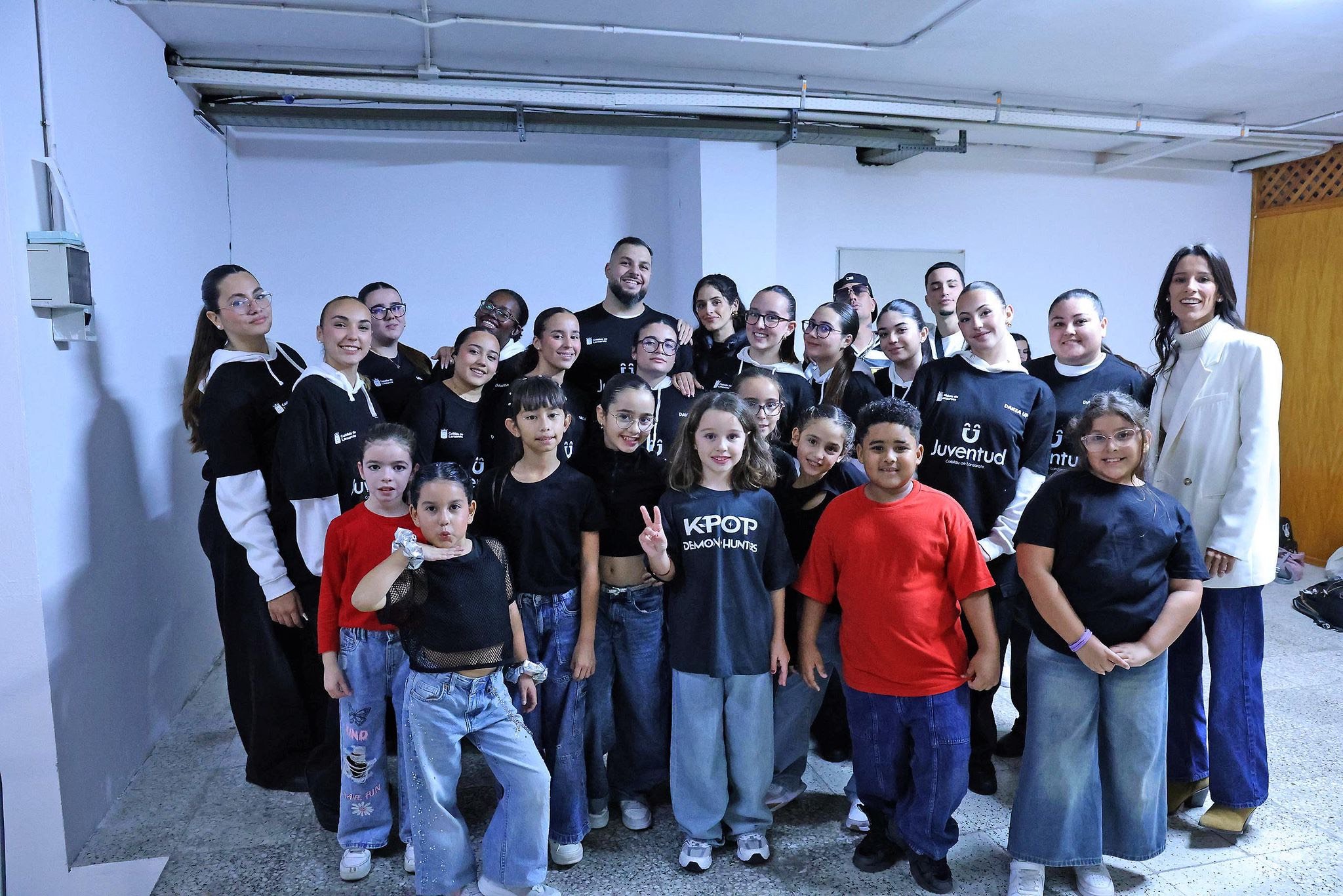 Actuación de XUDS con las coreografías galardonadas.