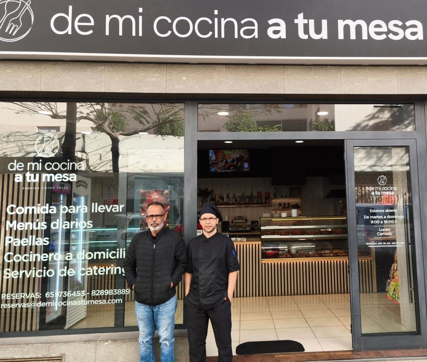 Victor y Echedey Cejas