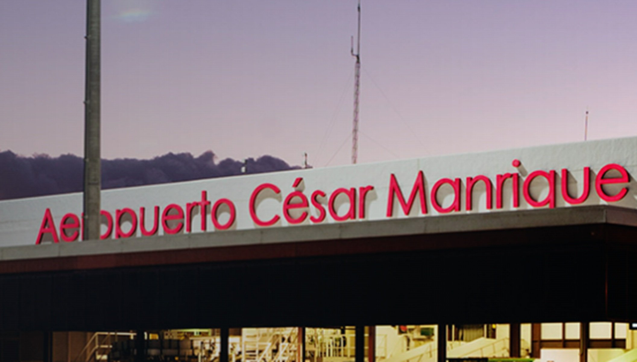 Aeropuerto César Manrique. Vuelos.