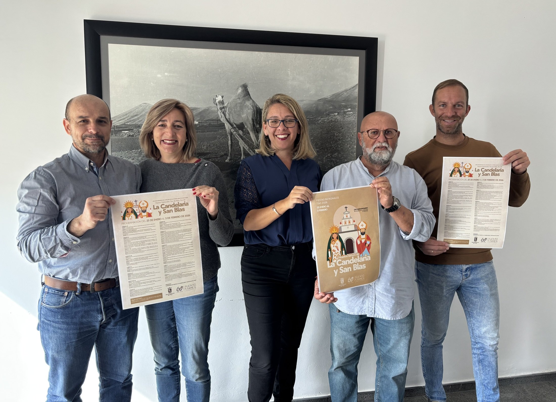 Presentación de la programación de las fiestas de La Candelaria