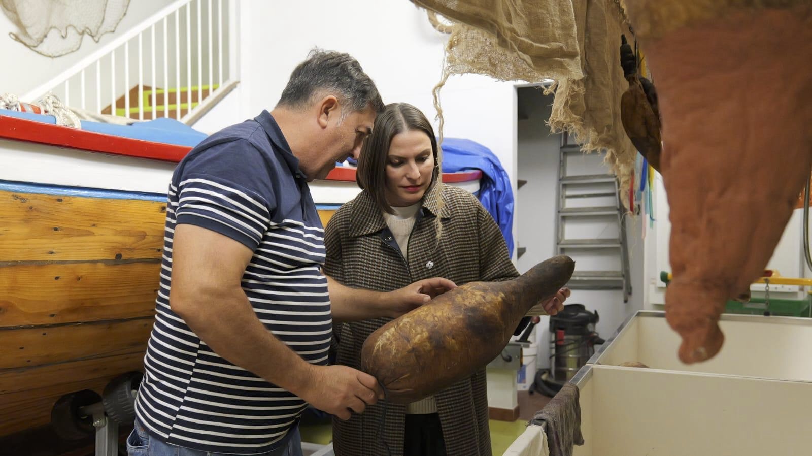 Visita de Migdalia Machín a Los Buches Visita de Migdalia Machín a Los Buches