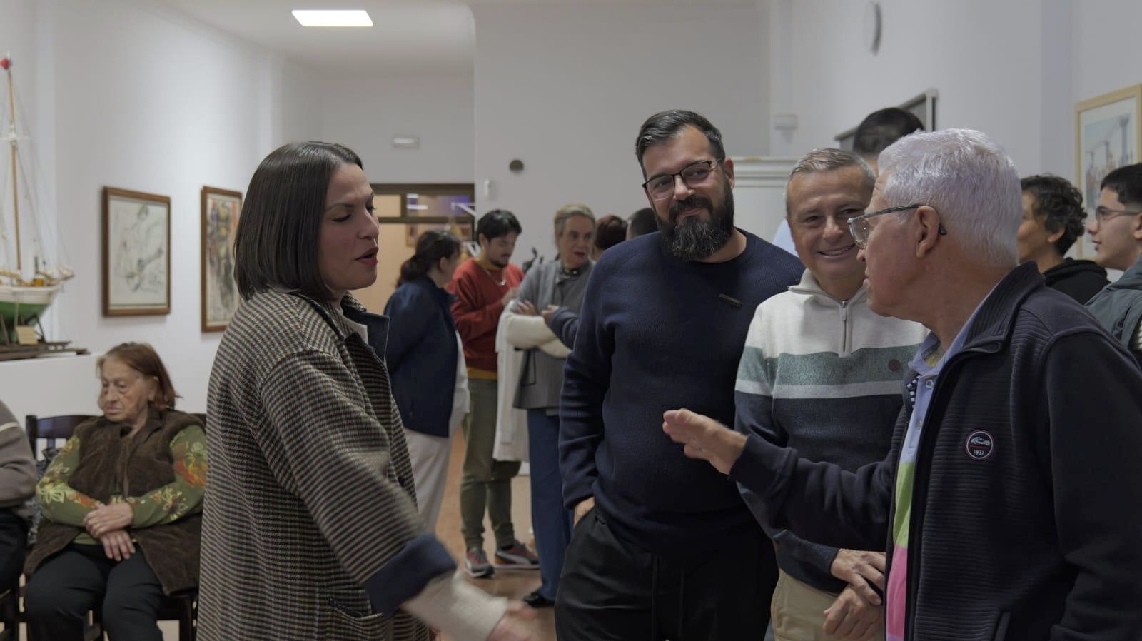 Visita de Migdalia Machín a Los Buches Visita de Migdalia Machín a Los Buches