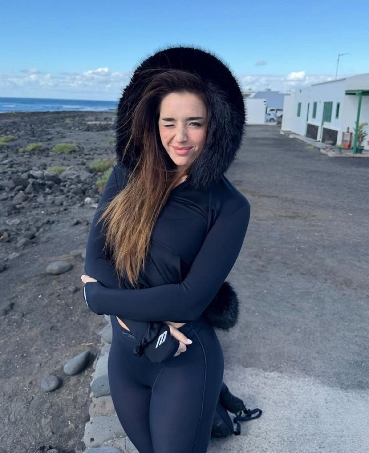 Lola Índigo e Illo Juan en Lanzarote. Fotos: @lolaindigo