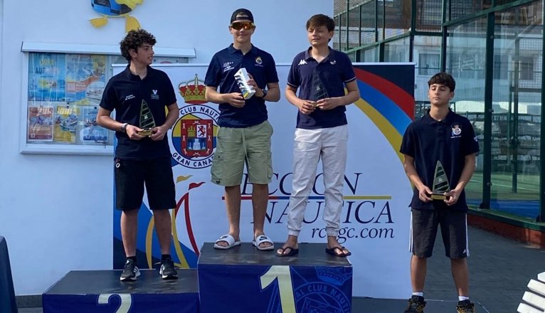 Campeonato de Canarias ILCA 4. Podio Sub16 Campeonato de Canarias ILCA 4. Podio Sub16