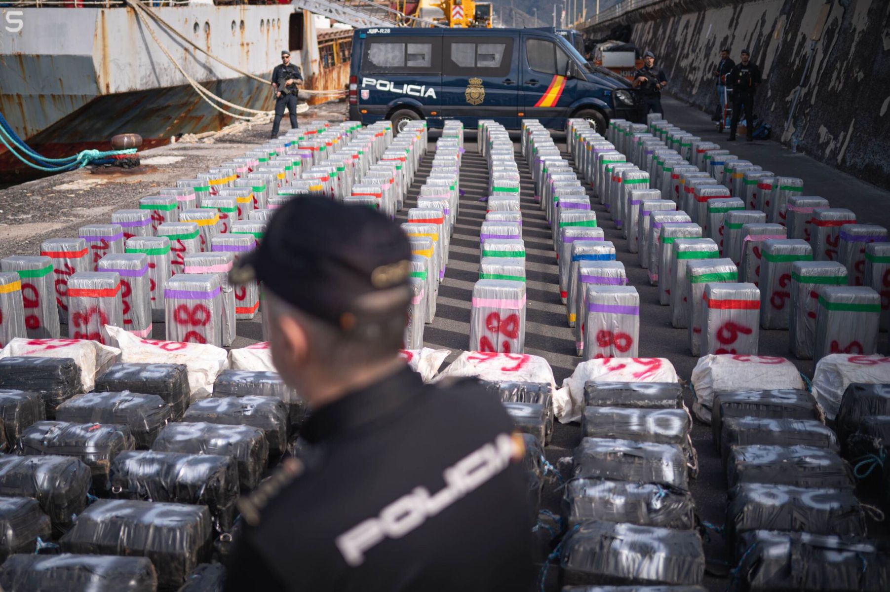 El mayor alijo de cocaína de Europa (La Provincia)