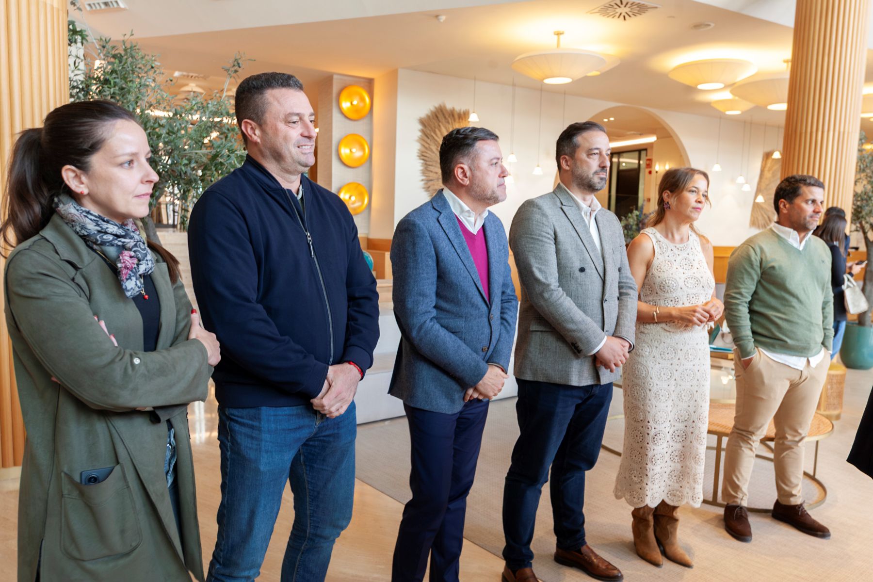 Reunión de Primero Canarias con fuerzas políticas de Lanzarote (Fotos: Juan Mateos)