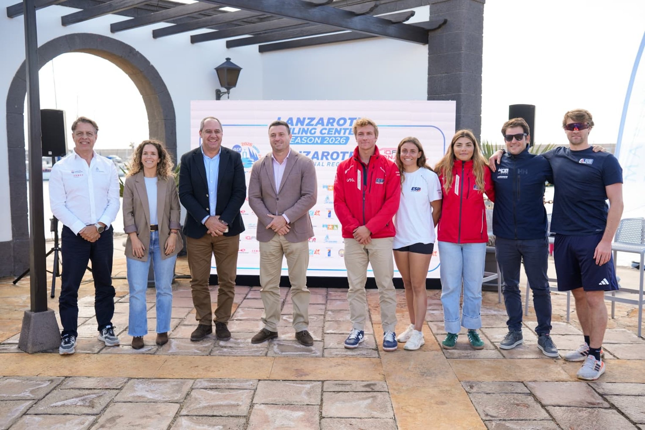 Foto de familia en Marina Rubicón Foto de familia en Marina Rubicón