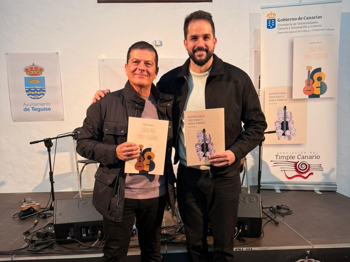 Presentación de dos libros en la Casa del Museo del Timple 