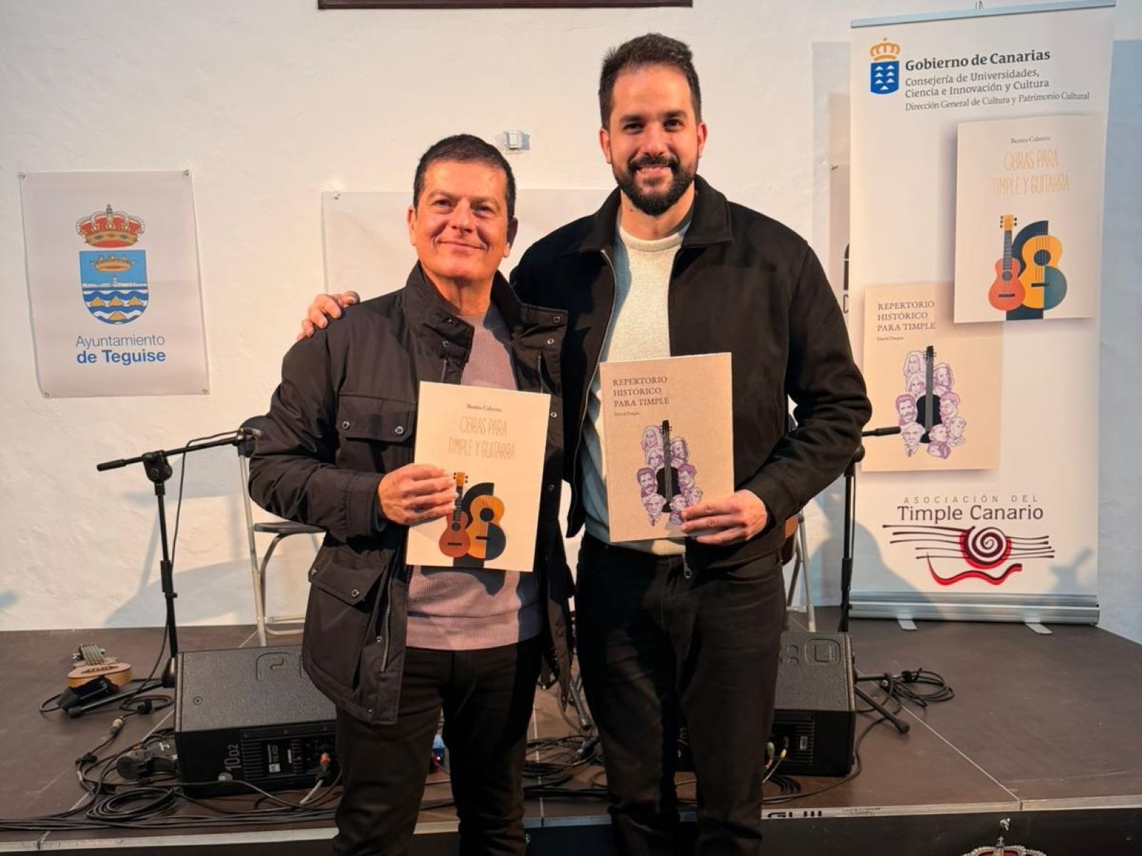 Benito Cabrera y David Duque