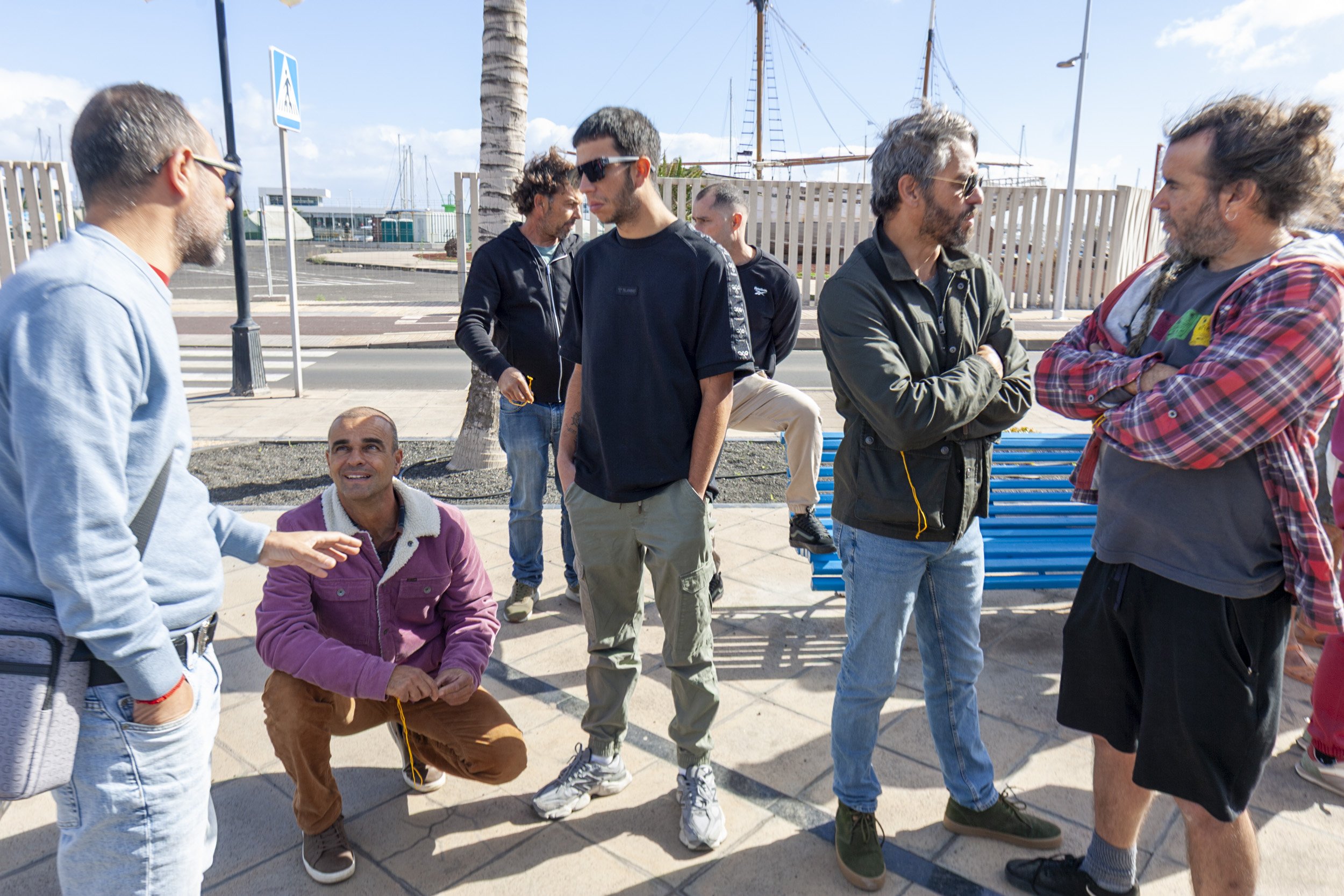 Protestas de pescadores en Lanzarote