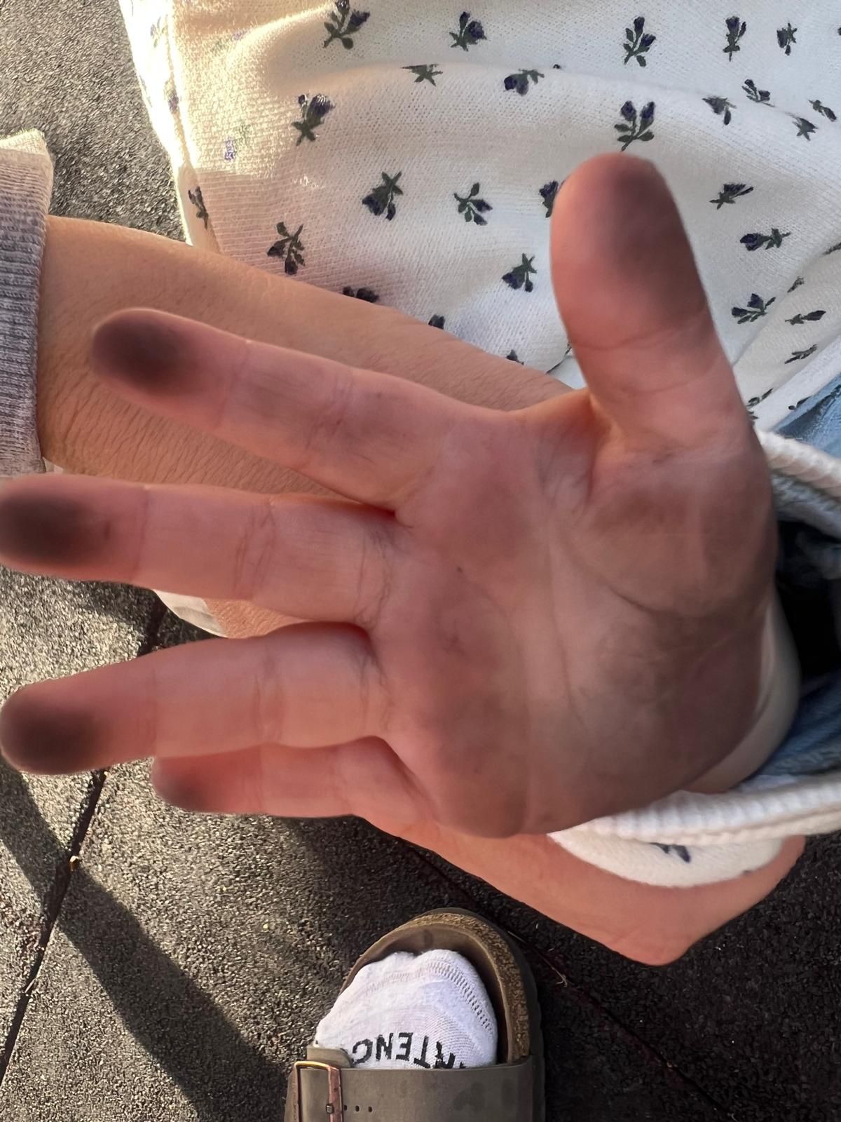 Mal estado del parque infantil de Costa Teguise