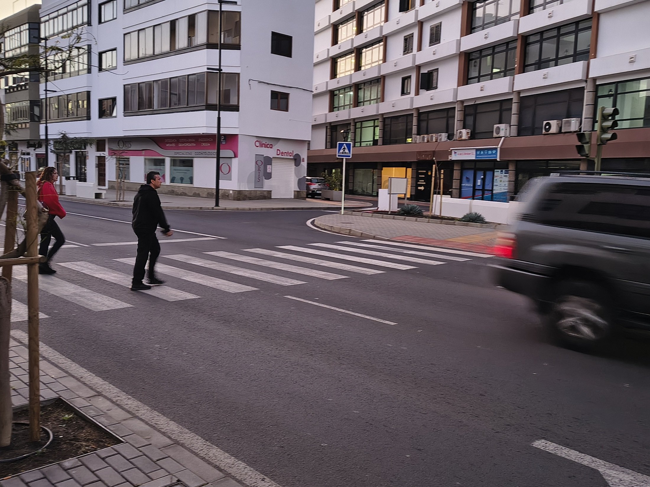 Semáforos averiados en Arrecife