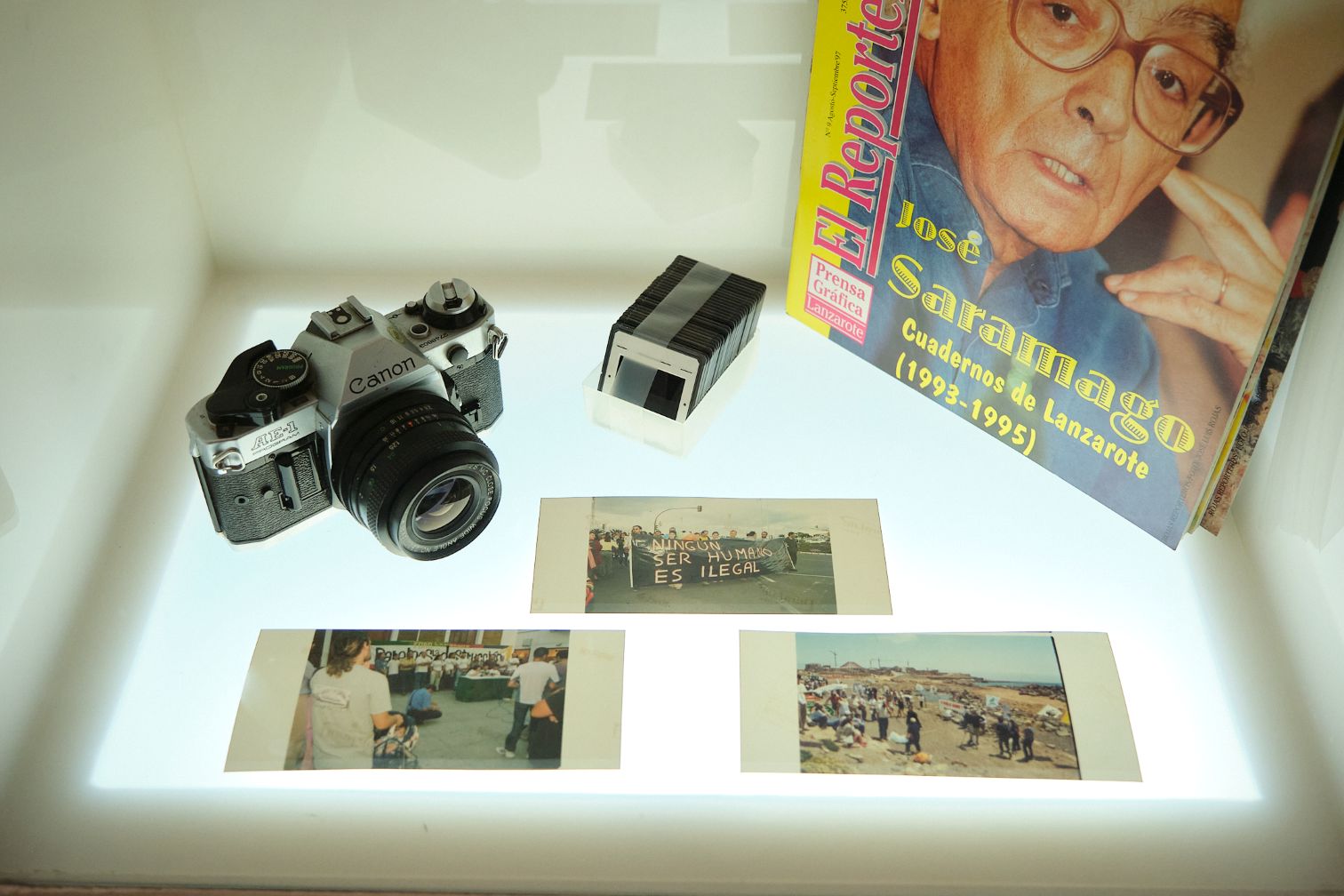 Exposición 'Fotoperiodismo una visión colectiva de Lanzarote' en La Casa Amarilla