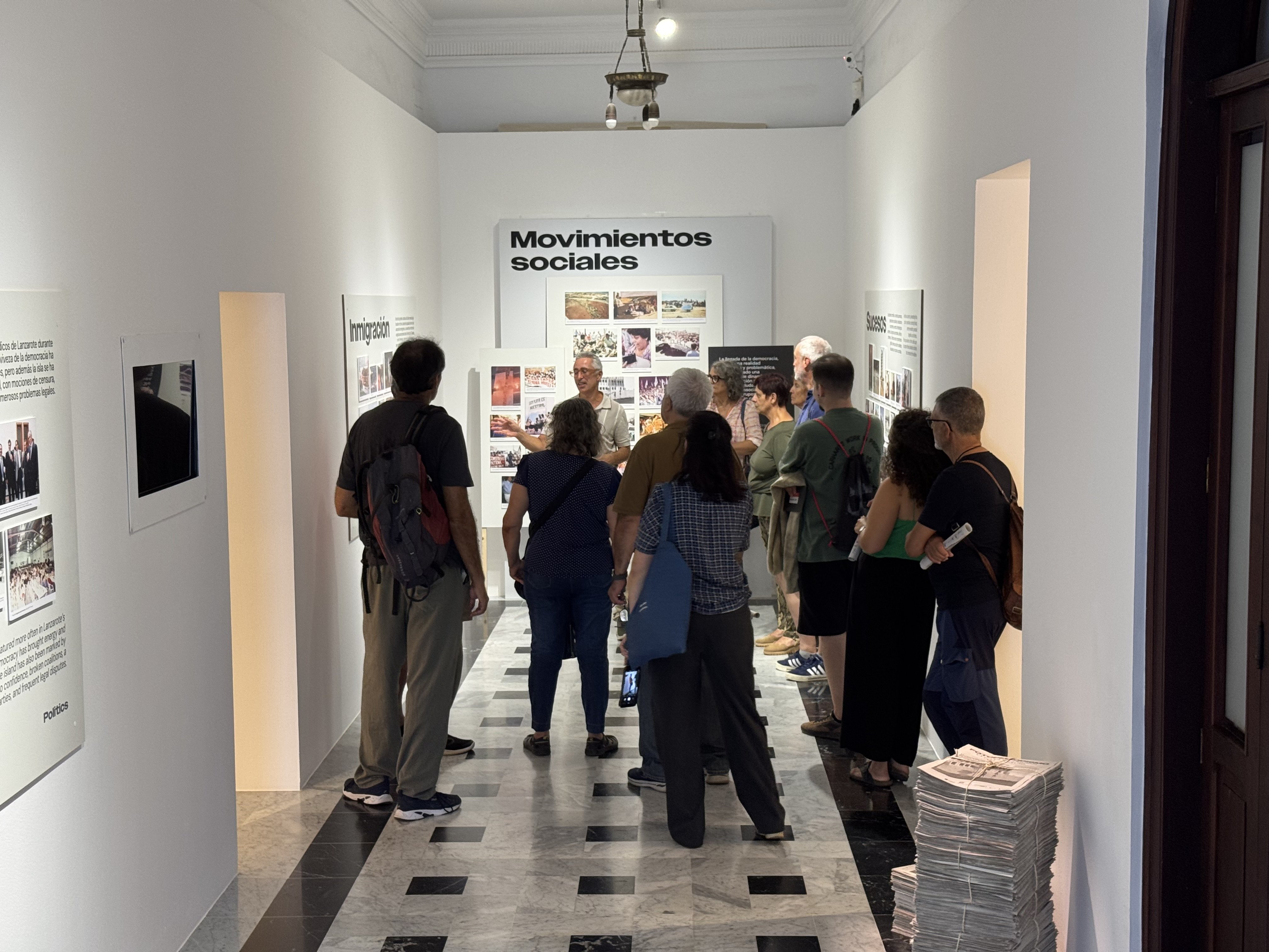 Exposición 'Fotoperiodismo una visión colectiva de Lanzarote' en La Casa Amarilla