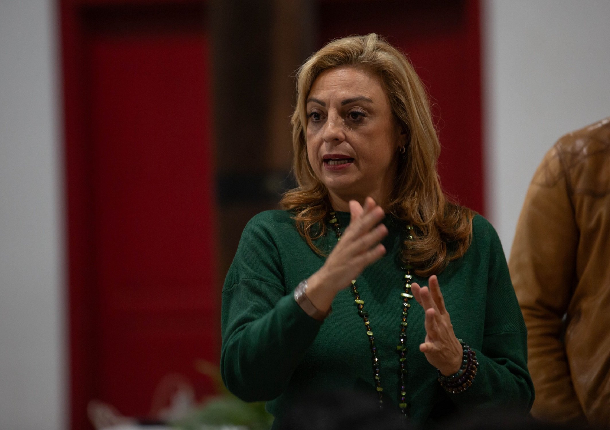 Cristina Valido en Lanzarote.