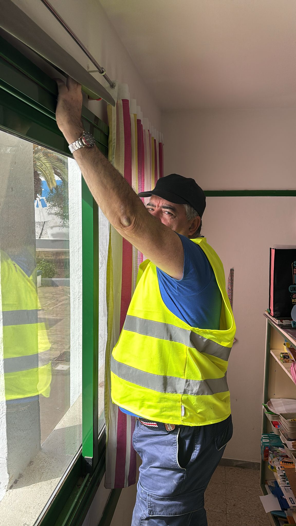 Trabajos en los colegios de Arrecife
