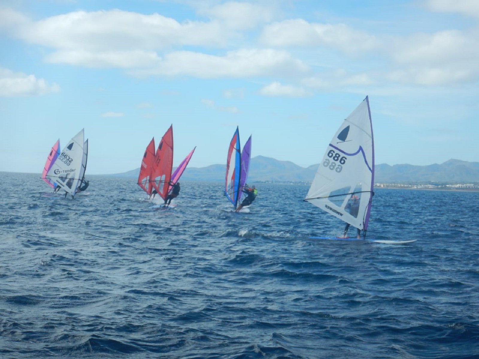 Copa de España Windsurfer 2026. Entrenamiento