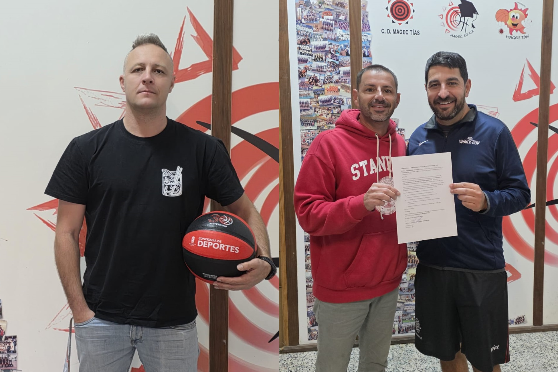 Marius Gal y Juan Ángel Fernández.