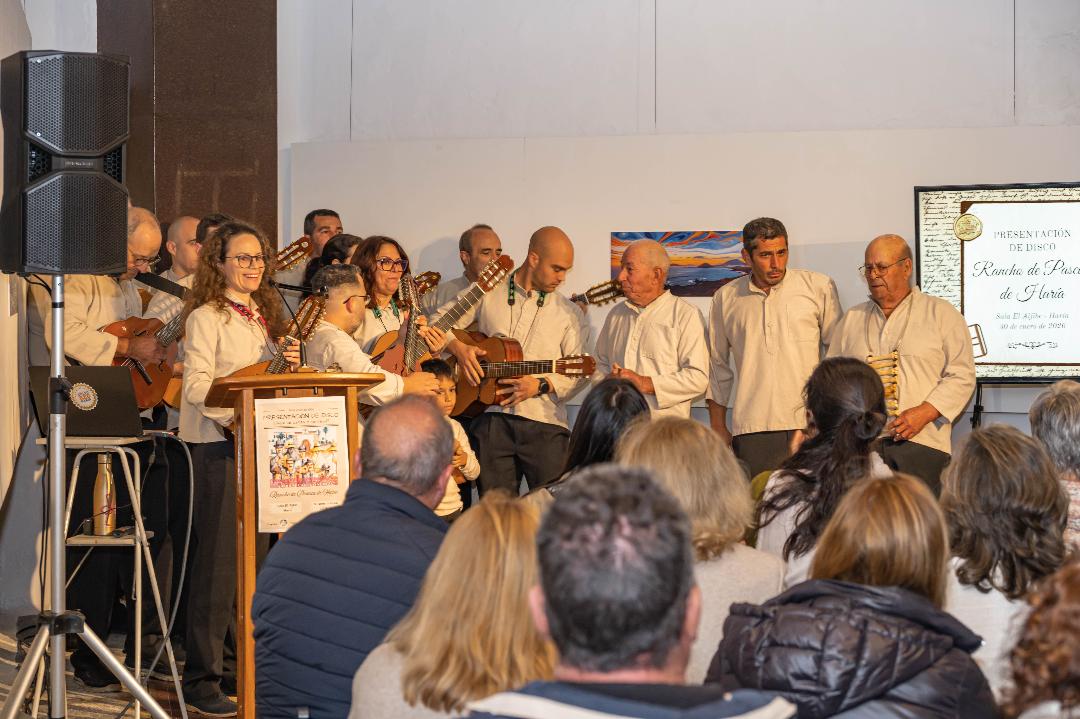 Primer disco del Rancho de Pascuas de Haría (Orlando Mesa)