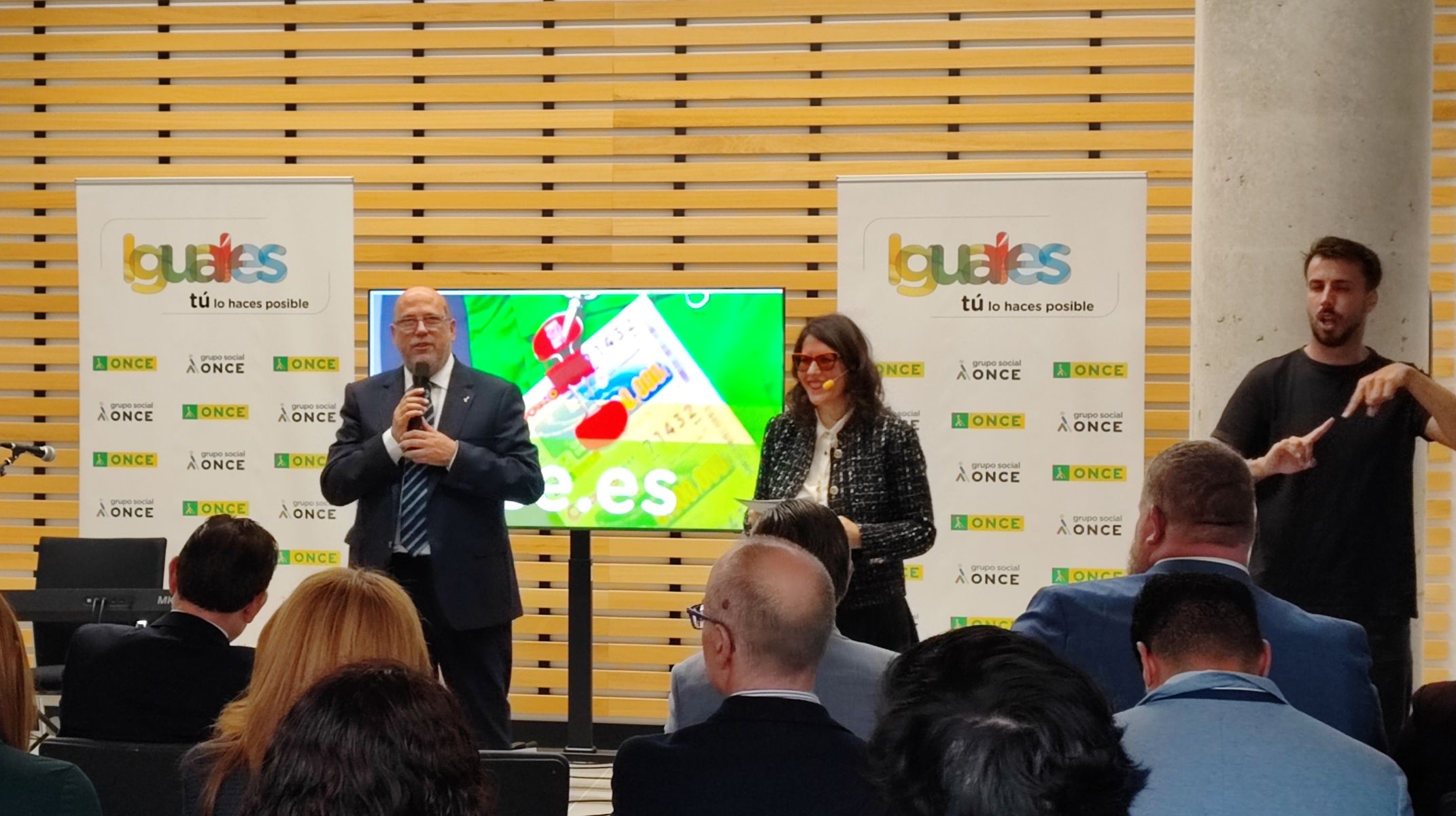 Inauguración de la nueva sede de la ONCE 