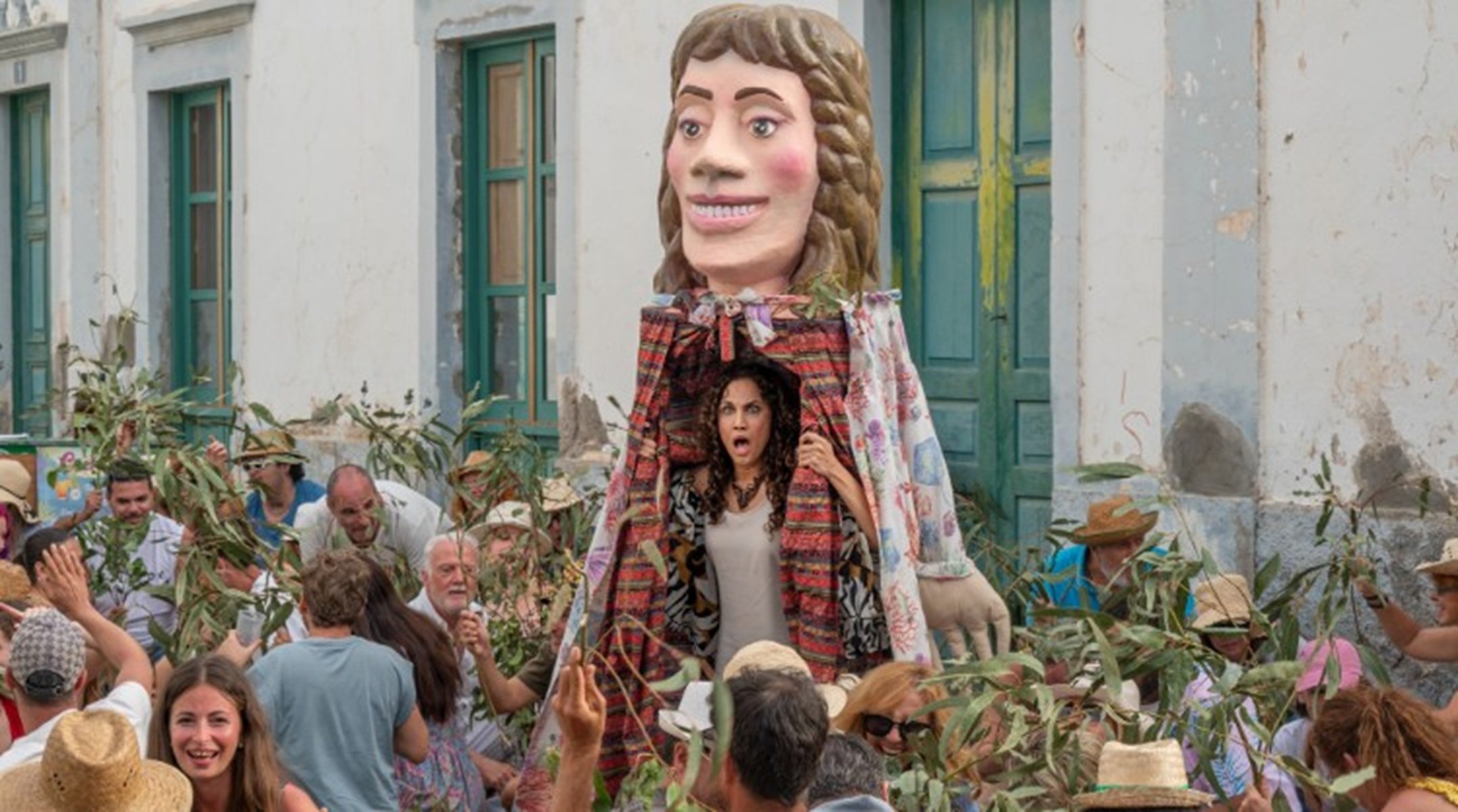 Escena de la película A una isla de ti. Cine. 