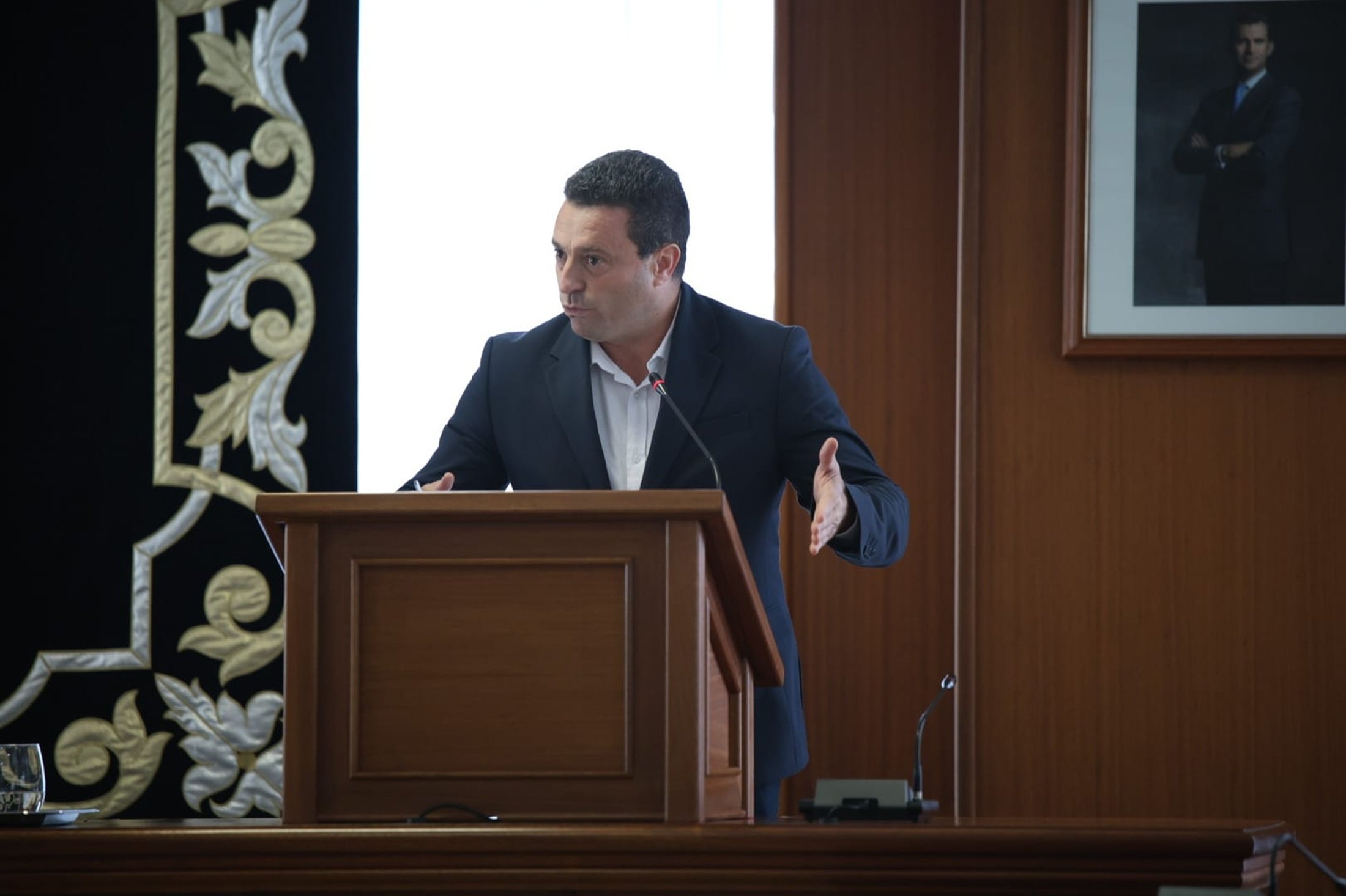 El consejero Óscar Noda