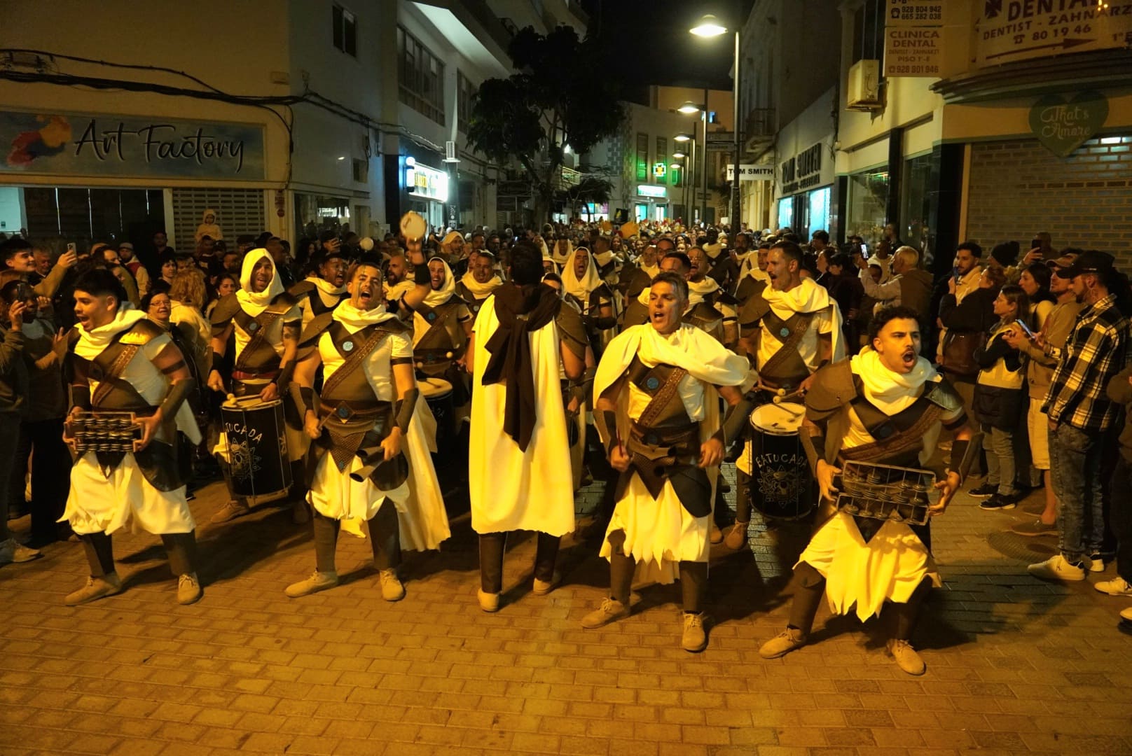 Los Tabletúos dan el pregón del Carnaval de Arrecife 2026. 