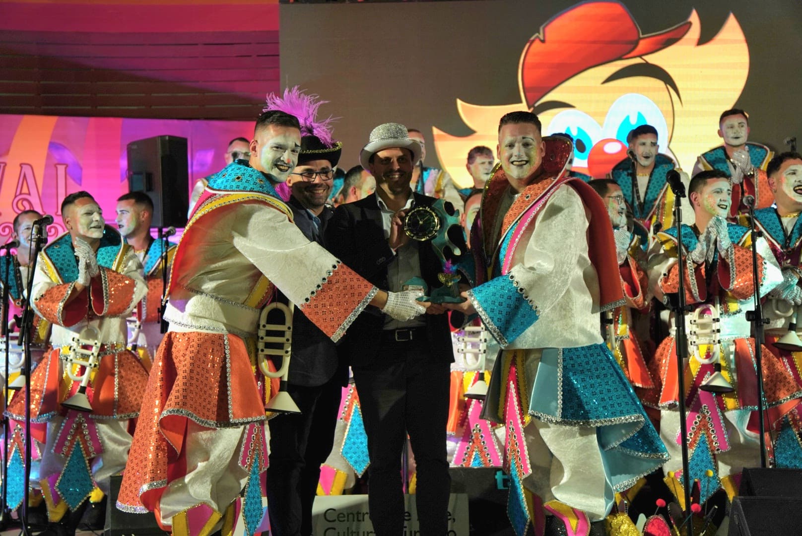 Los Tabletúos dan el pregón del Carnaval de Arrecife 2026. 