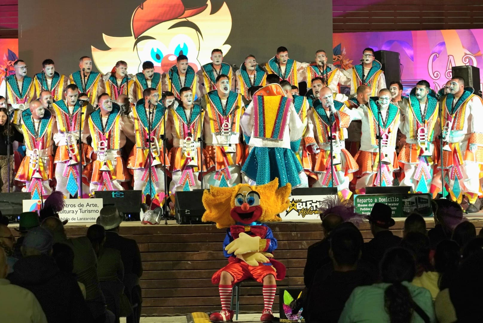 Los Tabletúos dan el pregón del Carnaval de Arrecife 2026. 