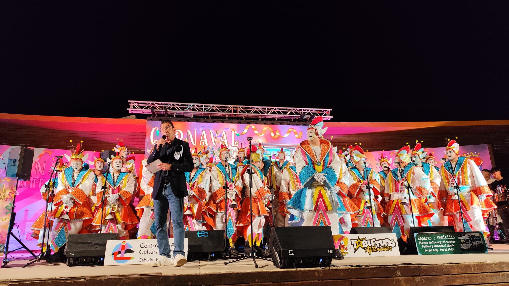 Los Tabletúos dan el pregón del Carnaval de Arrecife 2026. 