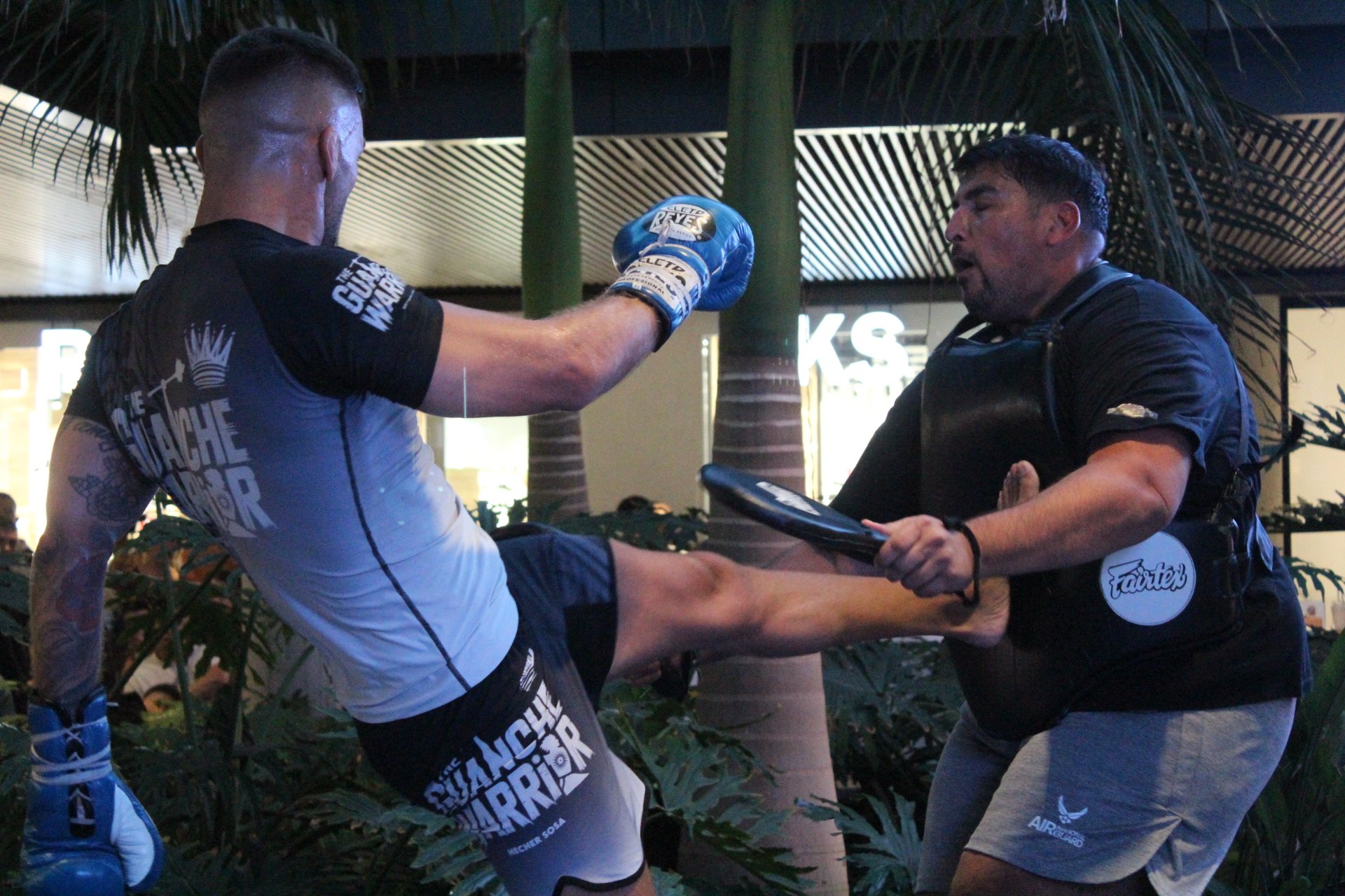 Hecher Sosa ofrece un entrenamiento abierto en Lanzarote.