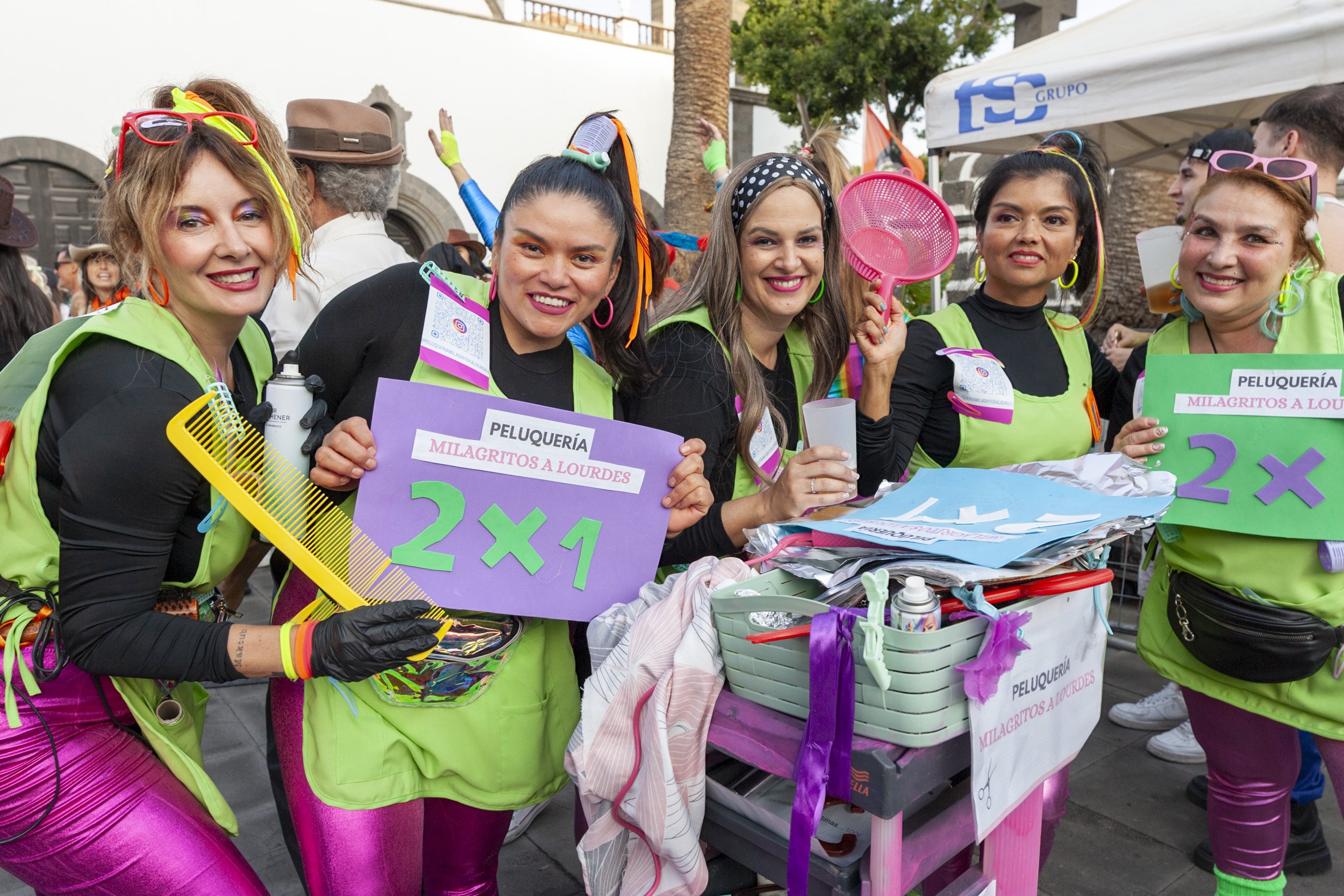 Primer Carnaval de Día de Arrecife. Fotos: Juan Mateos.