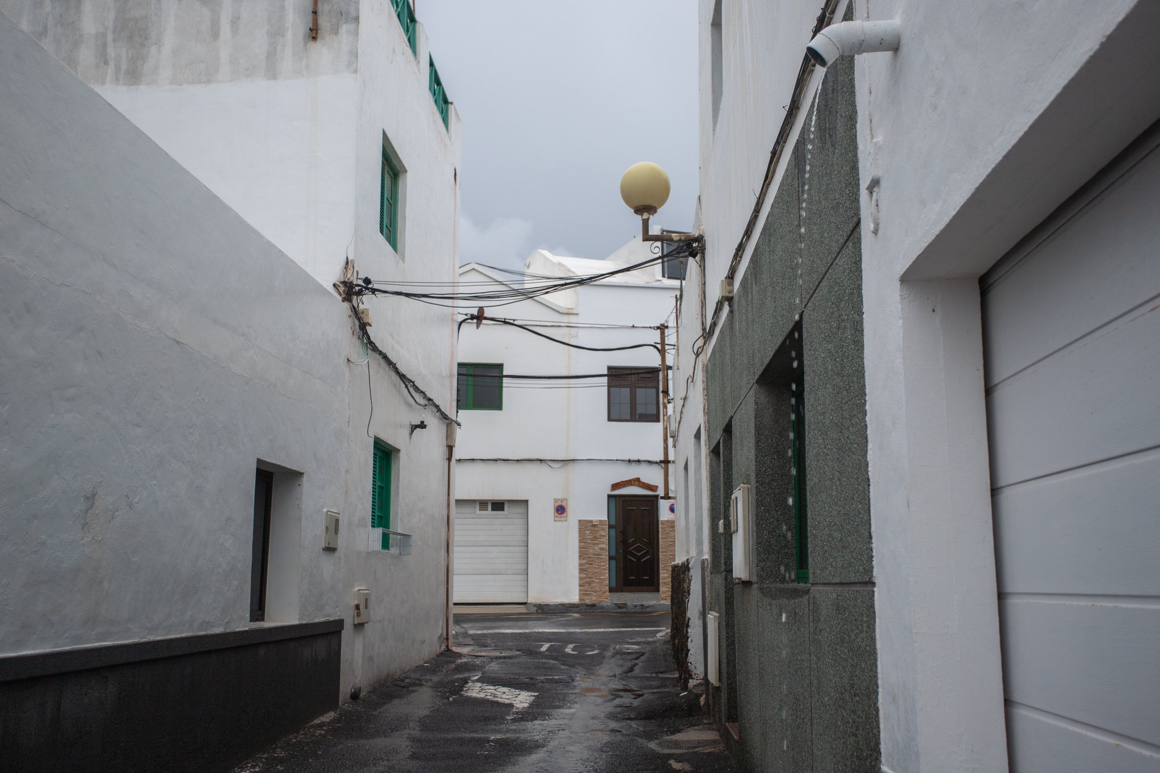 Viviendas en Punta Mujeres Haria. Foto Dominguez