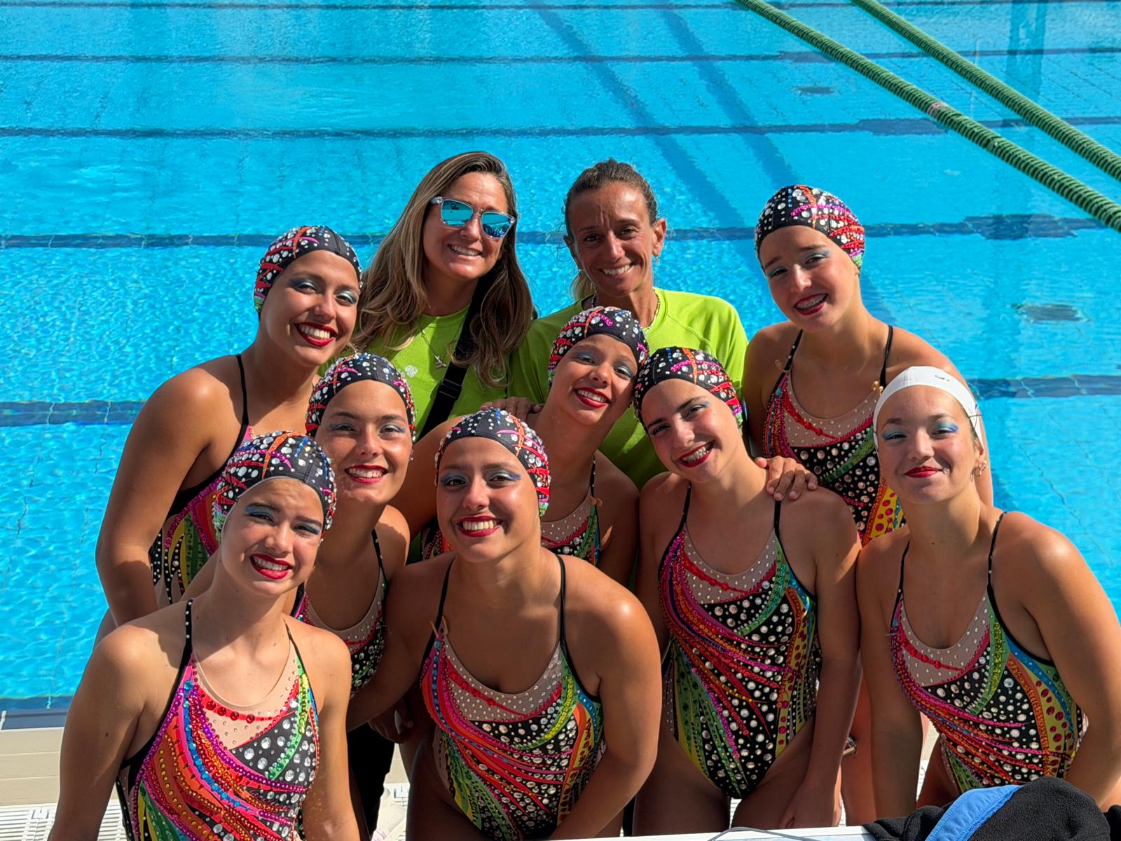 CD Pingüinos en el Campeonato Regional de Invierno de Natación Artística