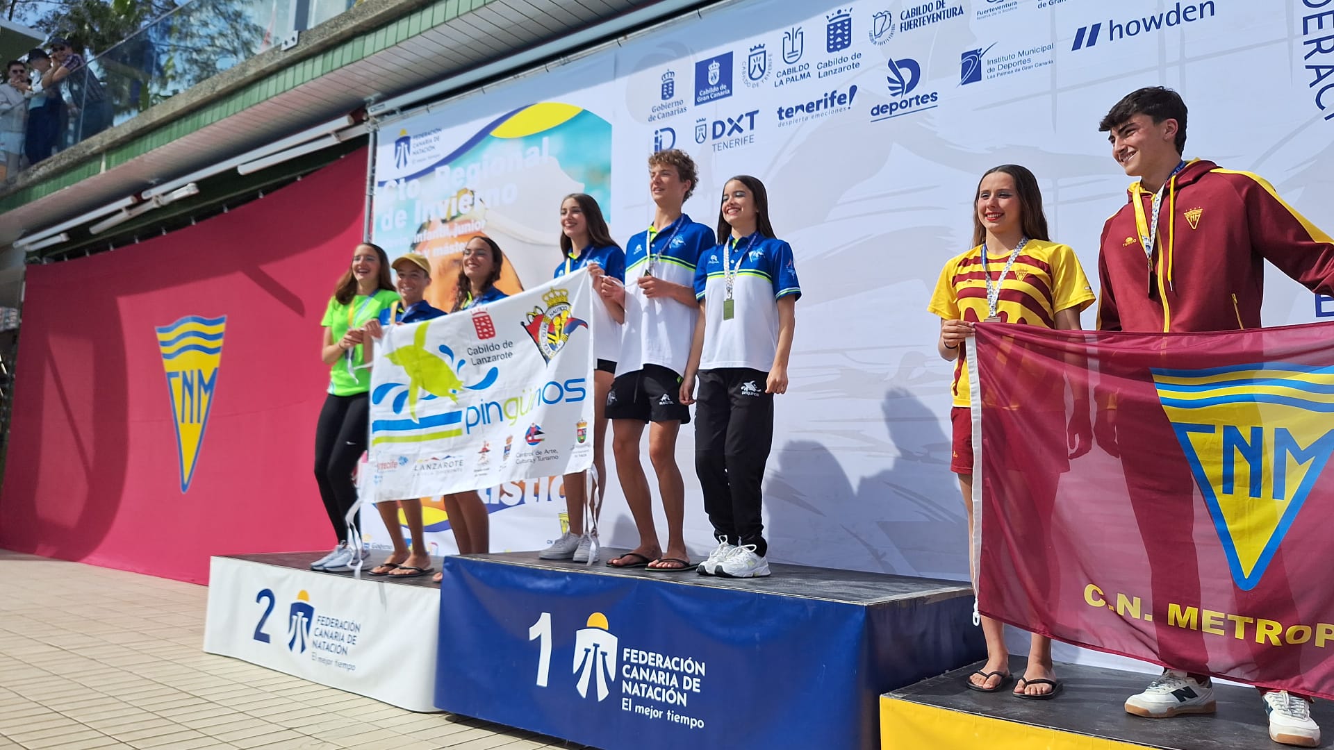 CD Pingüinos en el Campeonato Regional de Invierno de Natación Artística