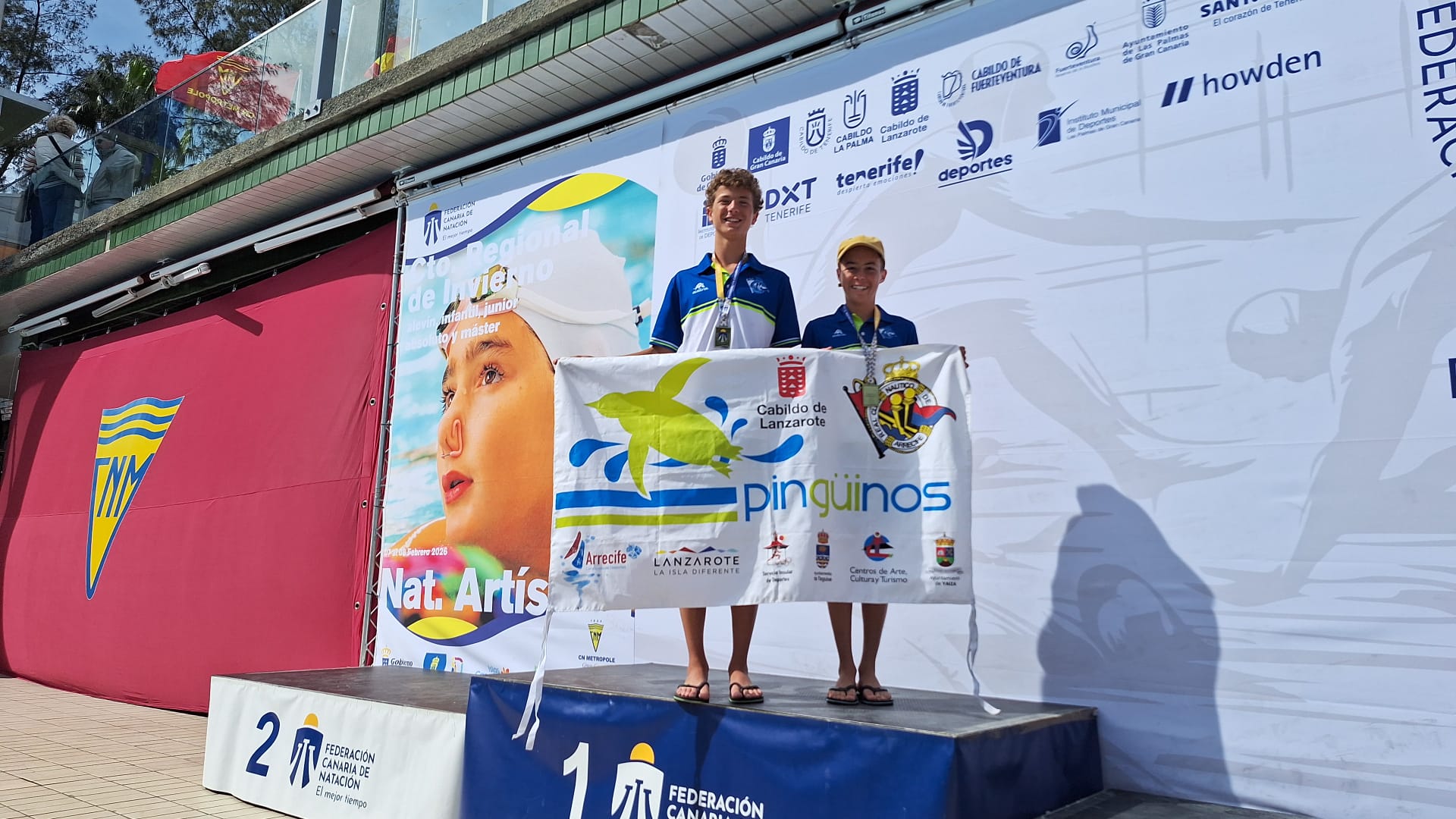 CD Pingüinos en el Campeonato Regional de Invierno de Natación Artística